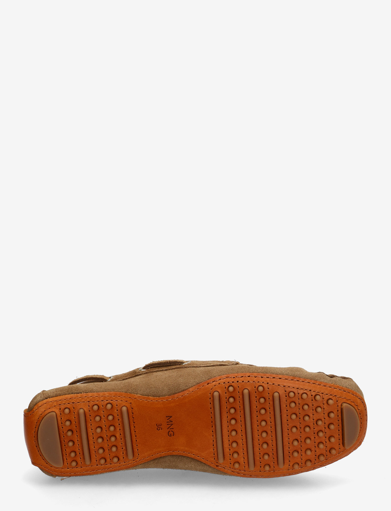 Mango - Suede boat shoes with laces - sejlersko - medium brown - 5
