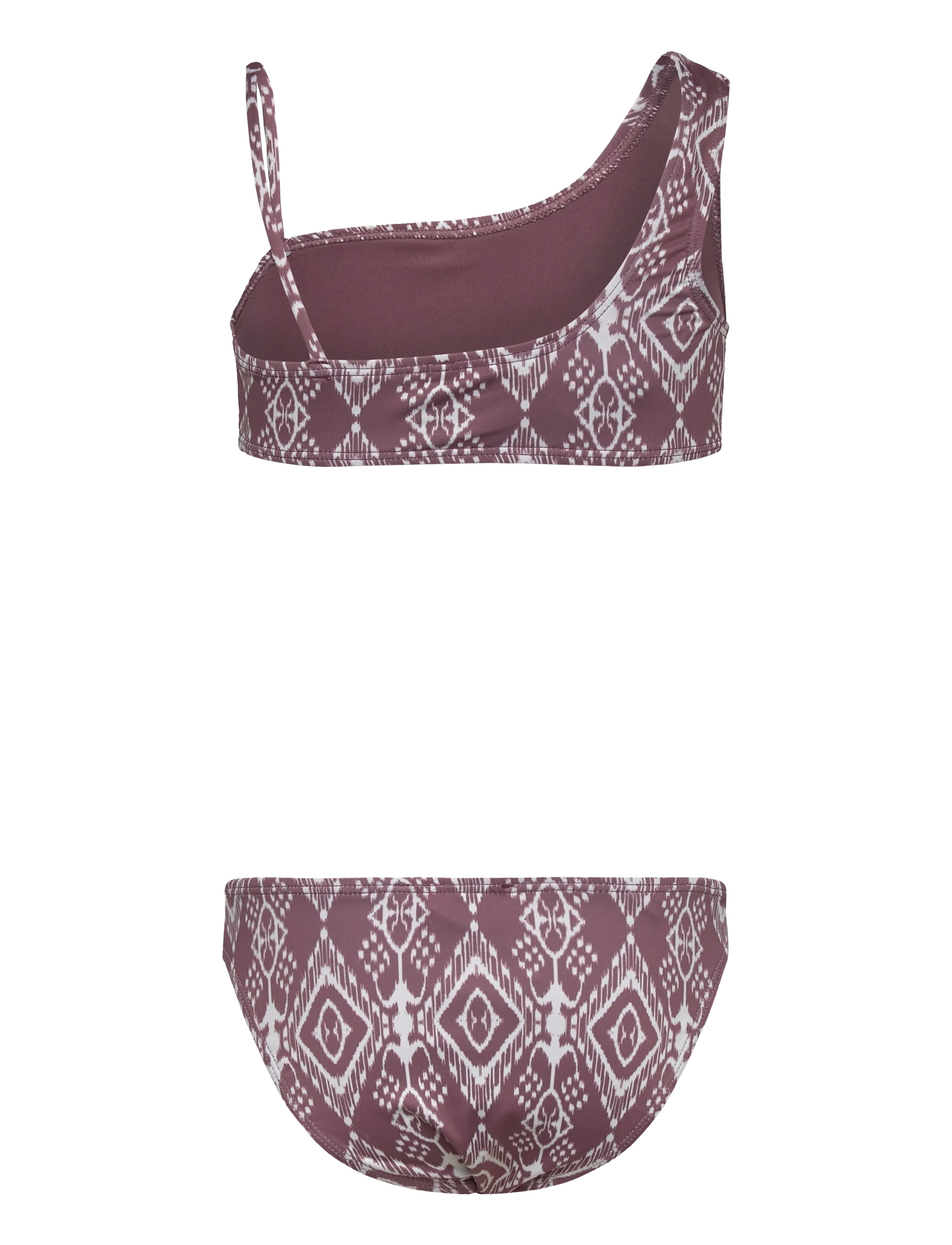 Mango - Bikini with ethnic print - dark red - 1