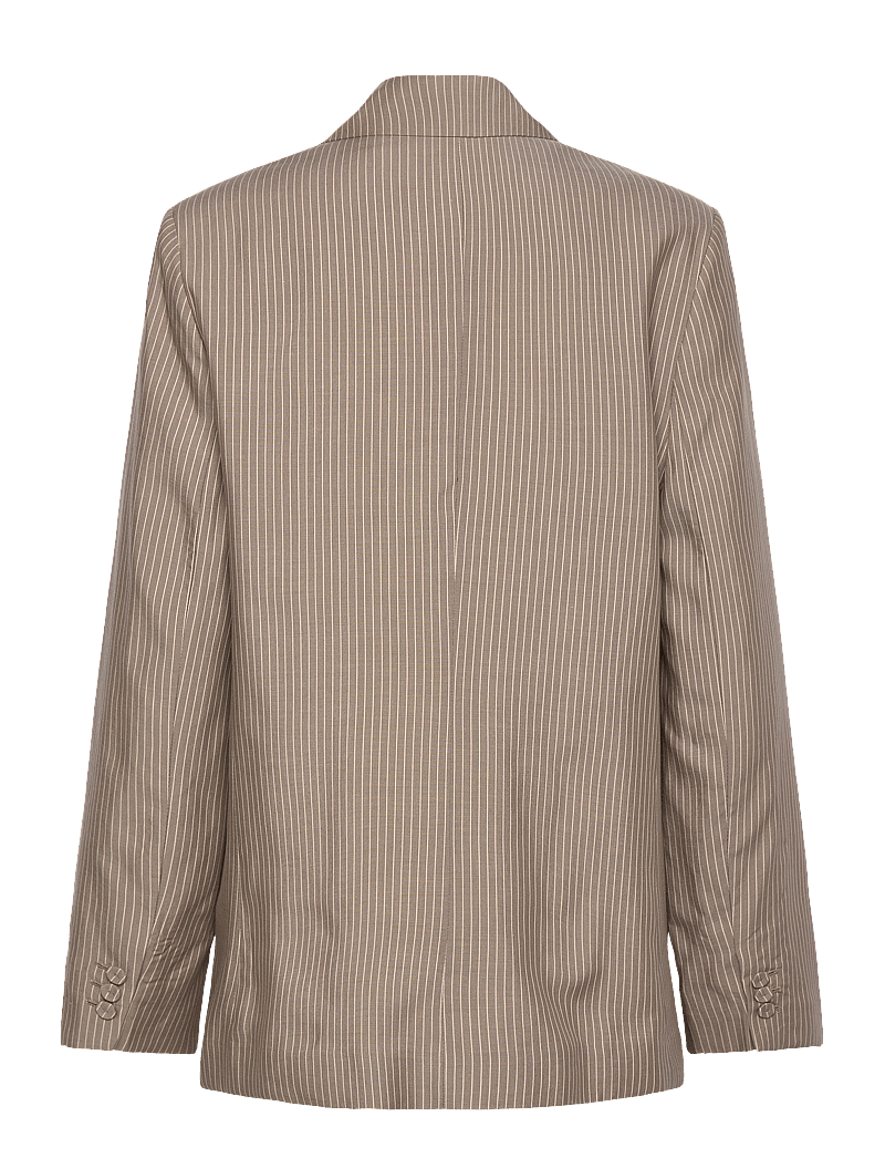 Mango - Lyocell suit blazer - einreihige blazer - medium brown - 2