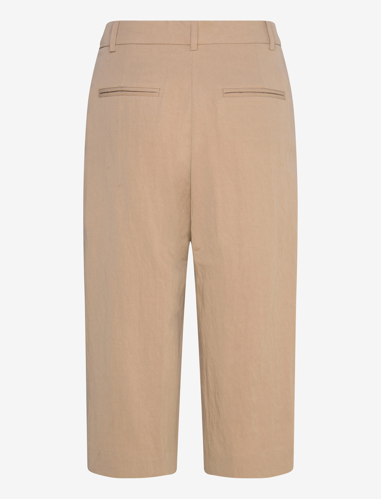 Mango - Lyocell pleated bermuda shorts - bermudashorts - light beige - 2