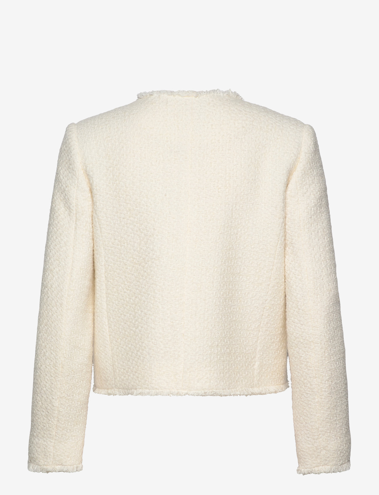 Mango - Tweed jacket with jewel buttons - light beige - 1