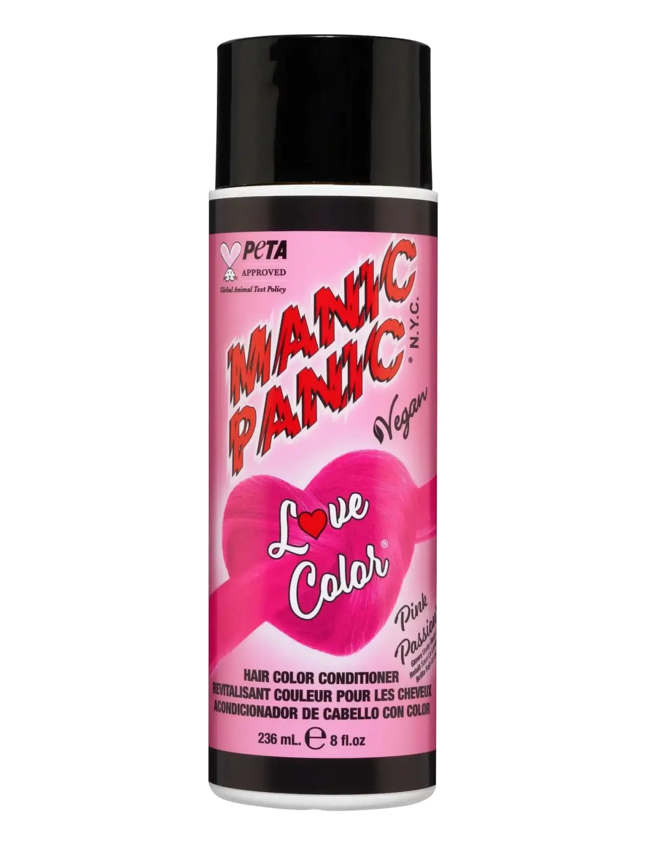 Manic Panic Love Color™ Pink Passion - Hårplejeprodukter - PINK PASSION / clear