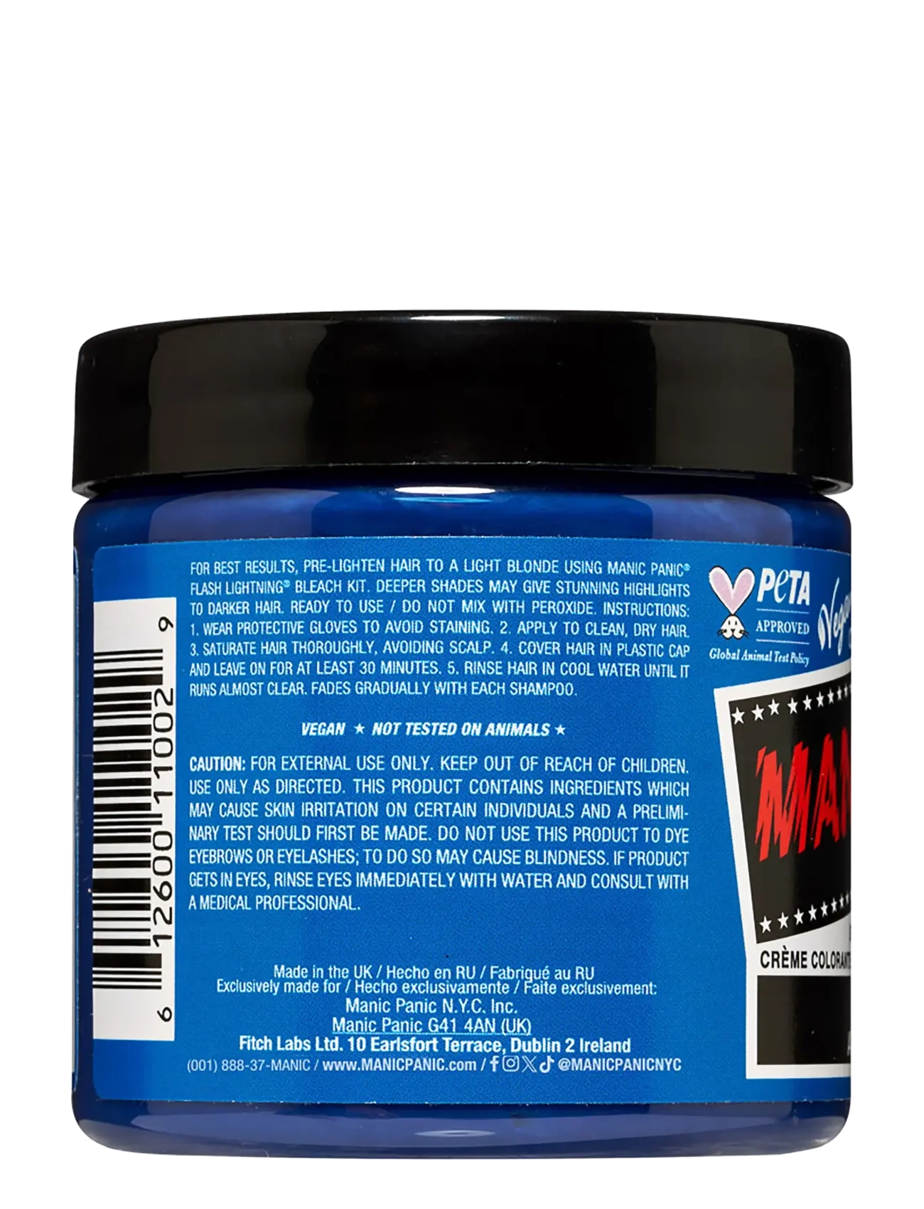 Manic Panic - Semi-permanent hair color - permanent hårfärg - atomic™ turquoise - 2