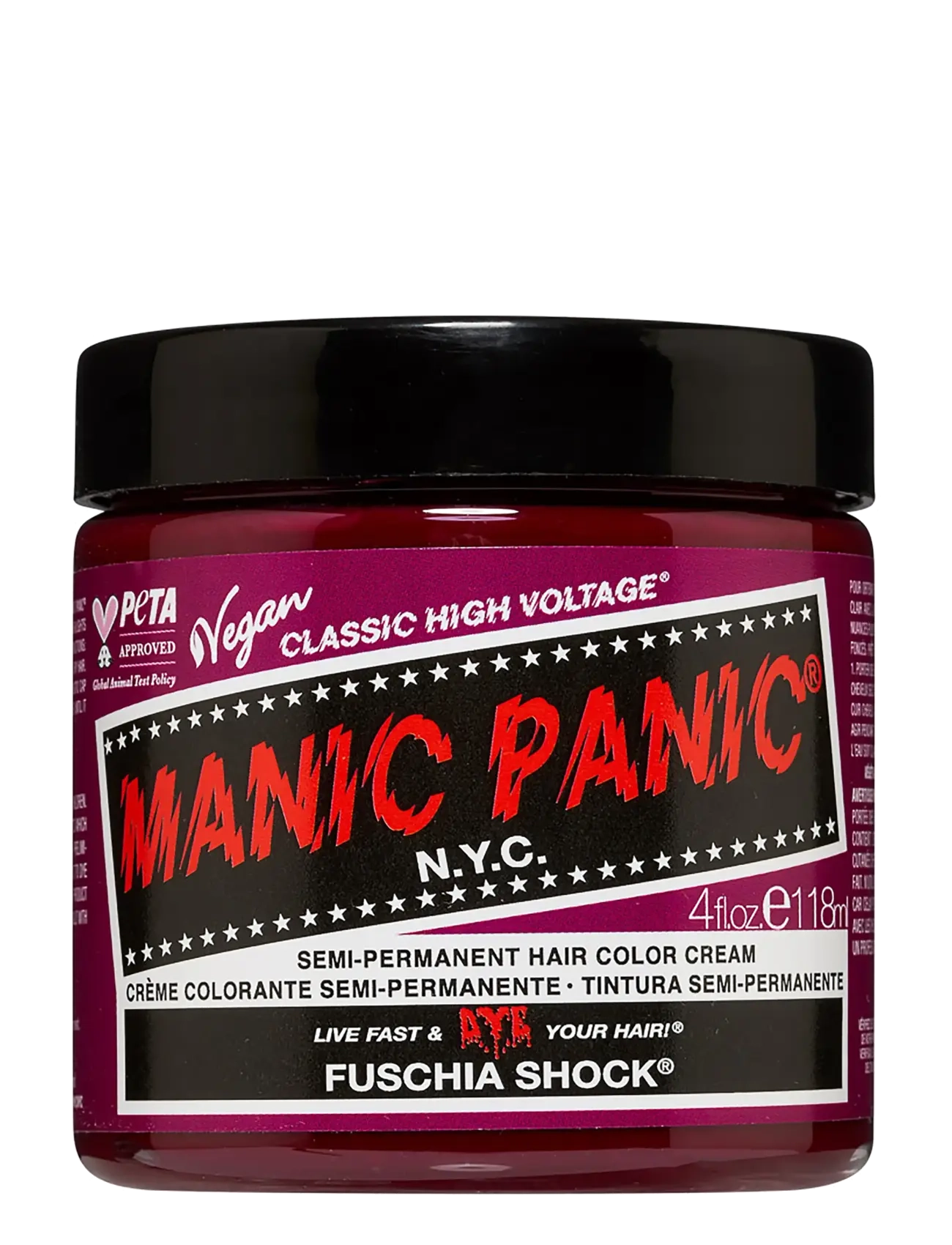 Manic Panic Semi-Permanent Hair Color, 118 ml, Pink, Hair Color > Permanent Hair Color, Dame