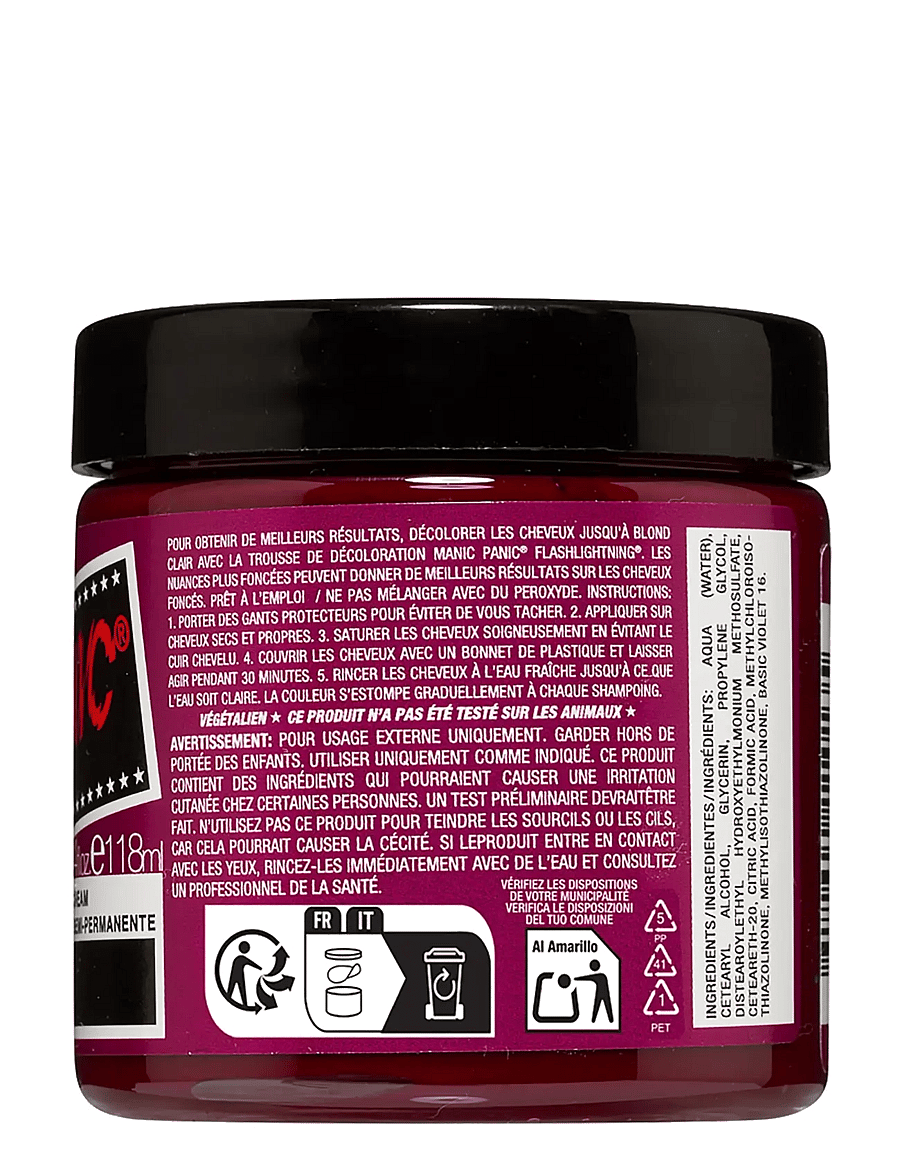 Manic Panic - Semi-permanent hair color - pysyvät hiusvärit - fuschia shock® - 1