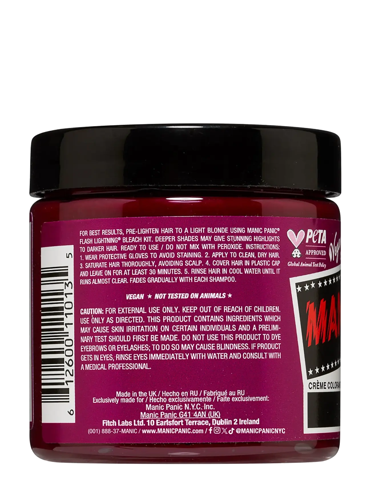 Manic Panic - Semi-permanent hair color - permanent hårfärg - fuschia shock® - 2
