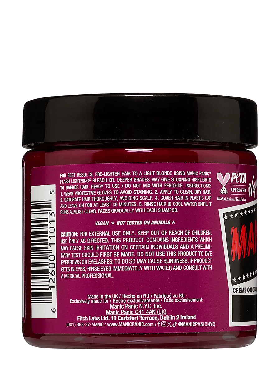 Manic Panic - Semi-permanent hair color - pysyvät hiusvärit - fuschia shock® - 2
