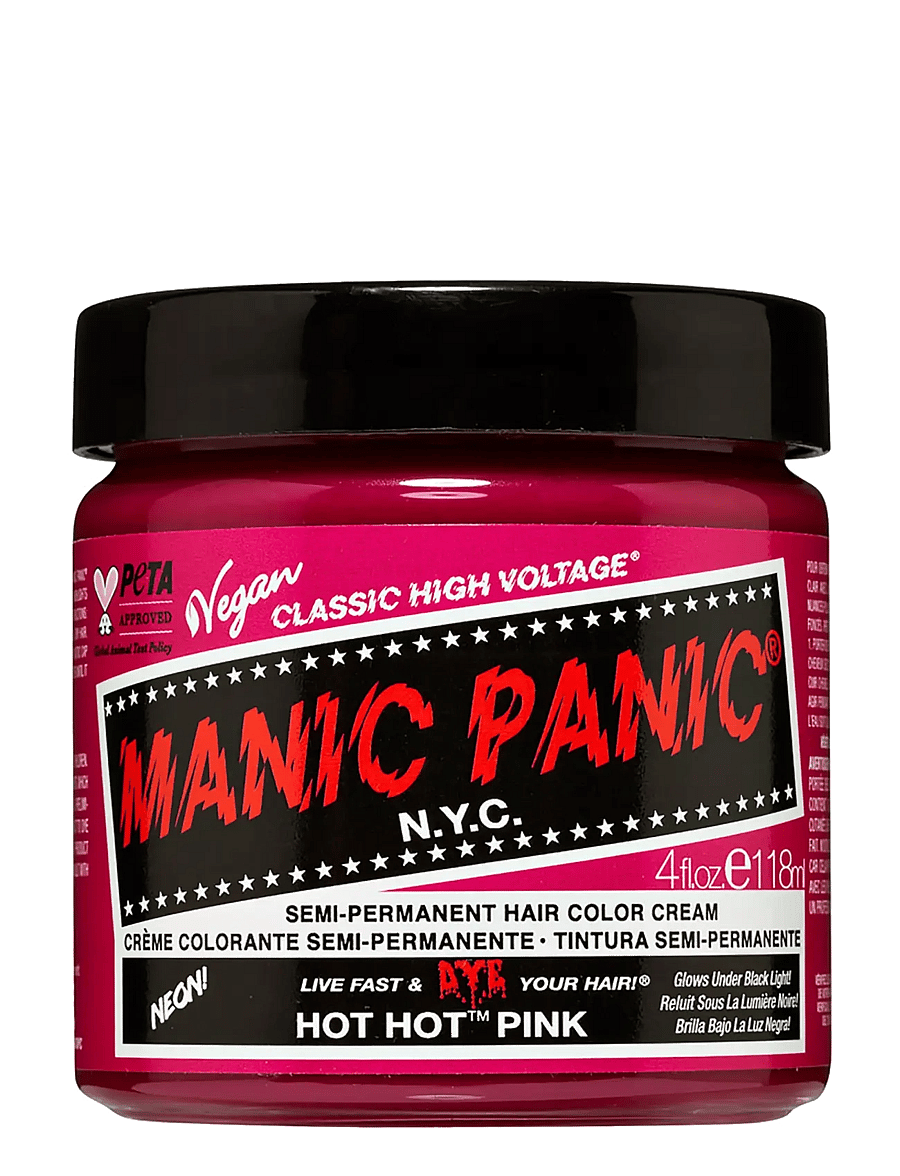 Manic Panic - Semi-permanent hair color - permanent hårfärg - hot hot™ pink - 0