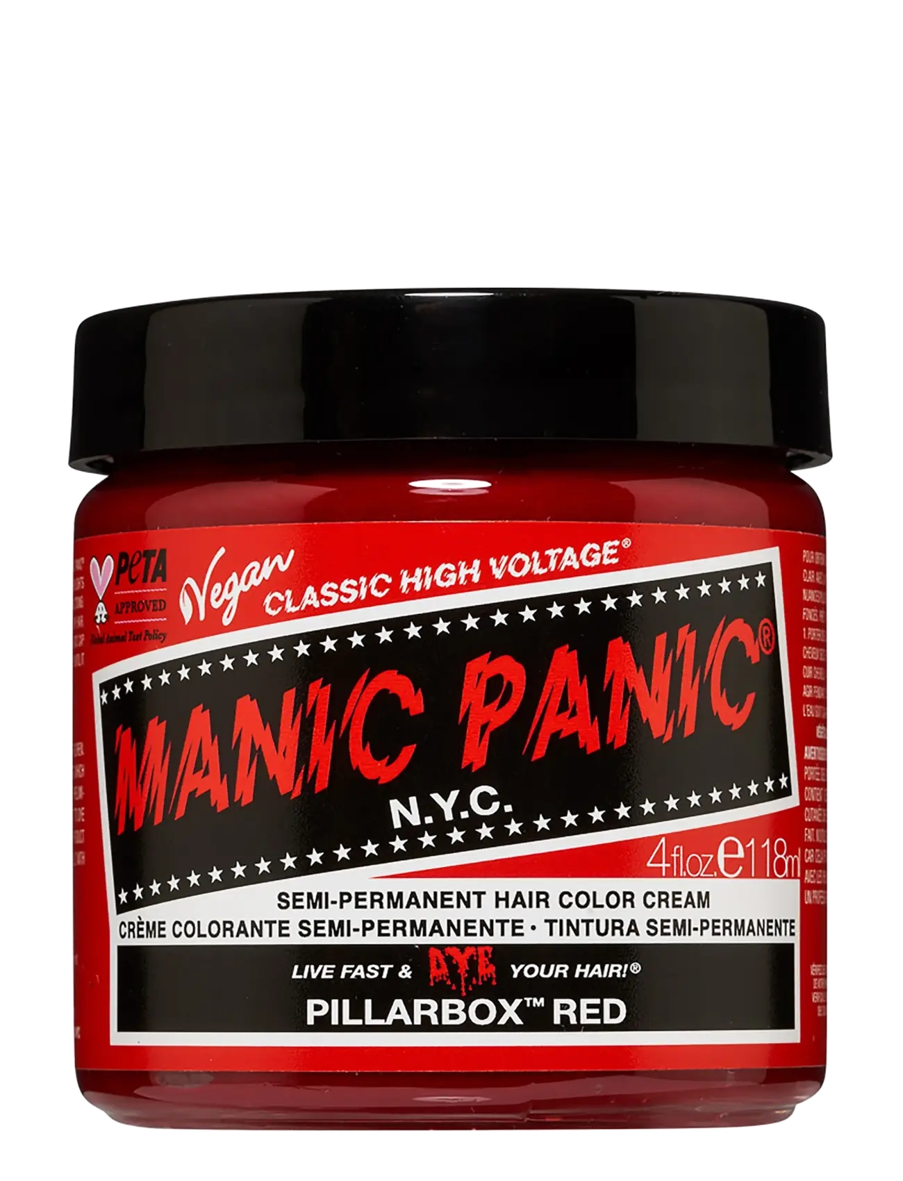 Manic Panic Semi-Permanent Hair Color, 118 ml, Red, Hair Color > Permanent Hair Color, Dame