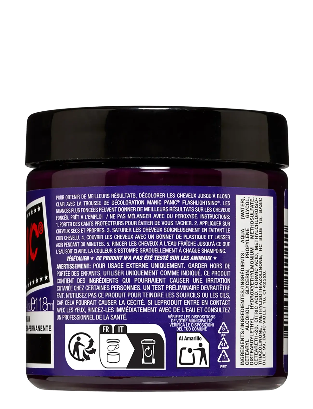 Manic Panic - Semi-permanent hair color - permanent hårfärg - plum passion™ - 1