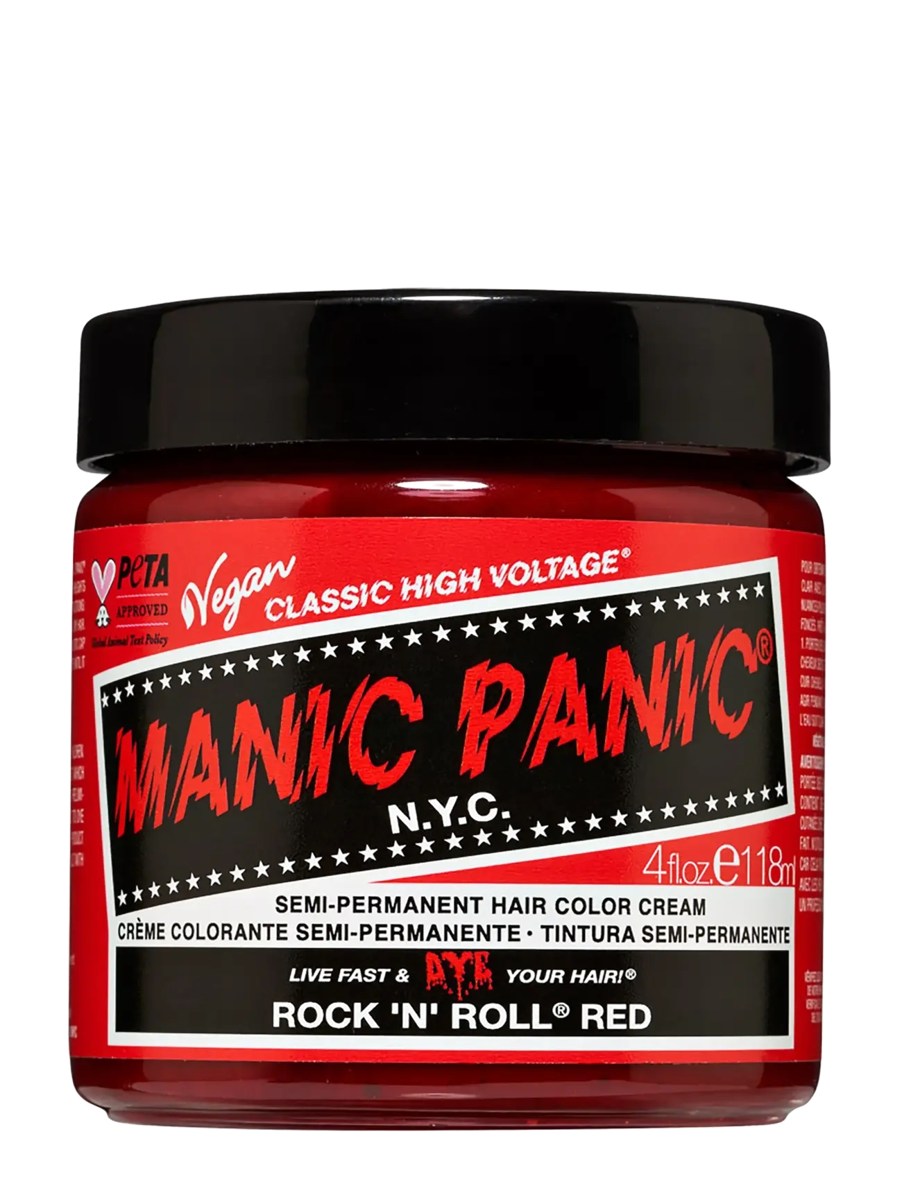 Manic Panic Semi-Permanent Hair Color, 118 ml, Red, Hair Color > Permanent Hair Color, Dame