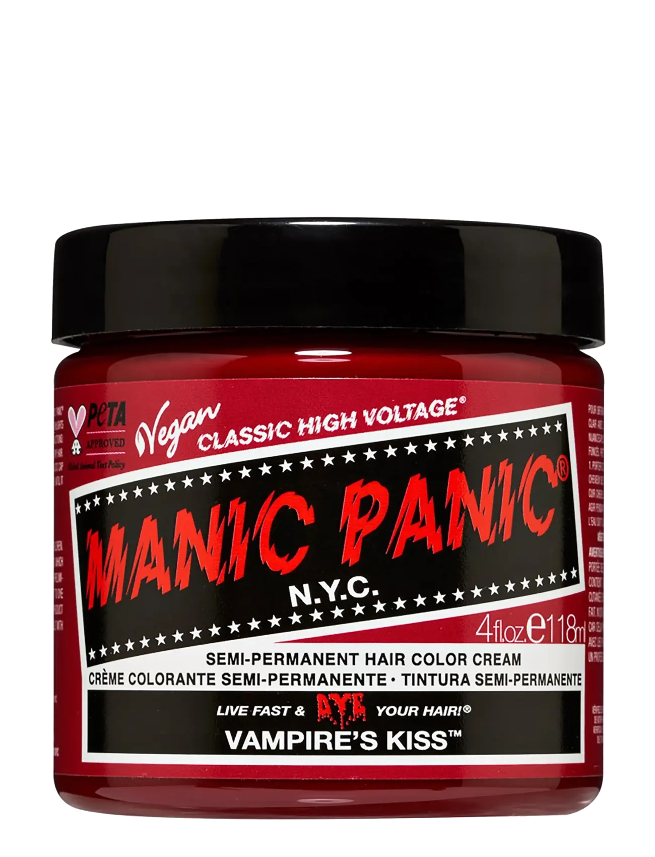 Manic Panic Semi-Permanent Hair Color, 118 ml, Red, Hair Color > Permanent Hair Color, Dame
