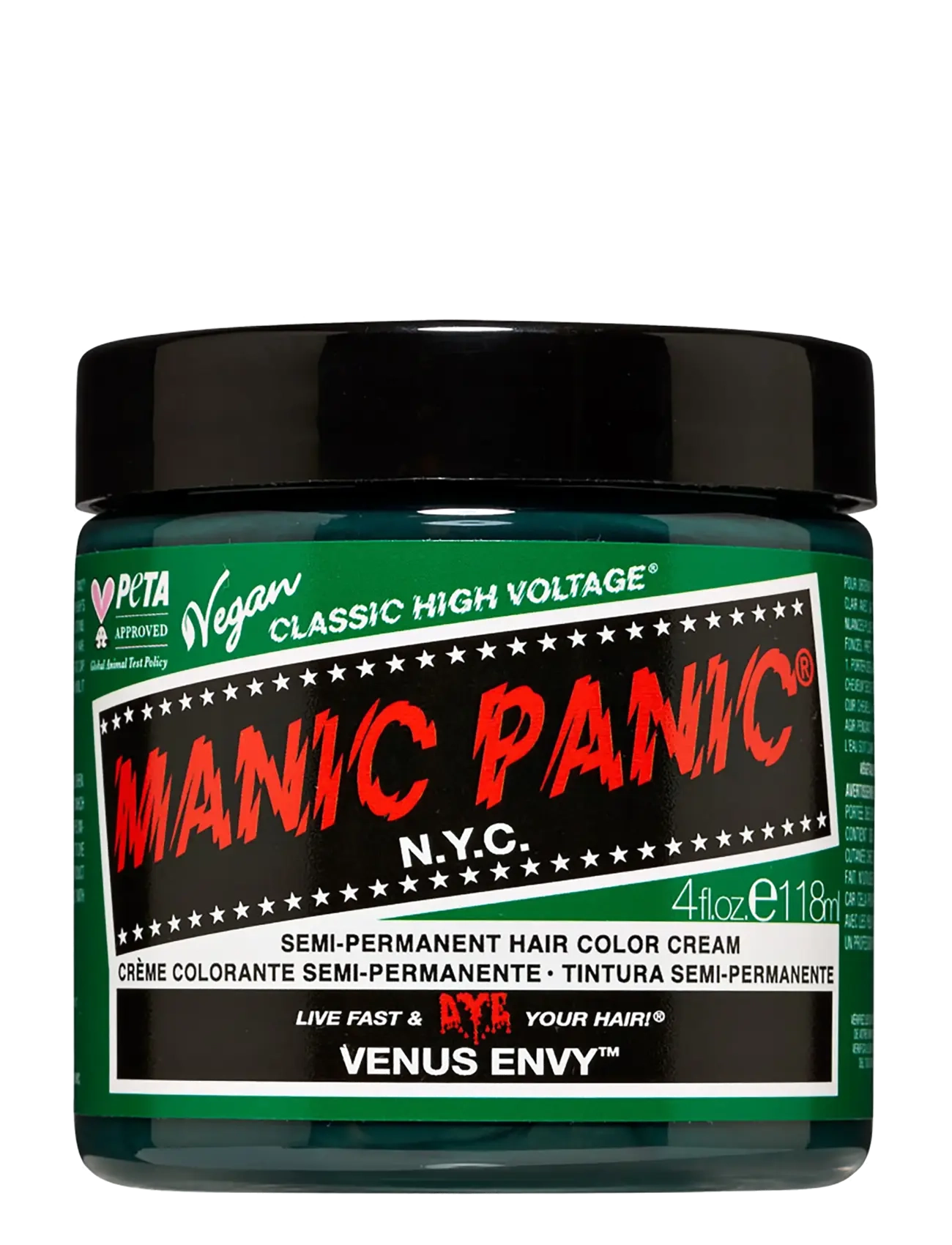 Manic Panic Semi-Permanent Hair Color, 118 ml, Green, Hair Color > Permanent Hair Color, Dame
