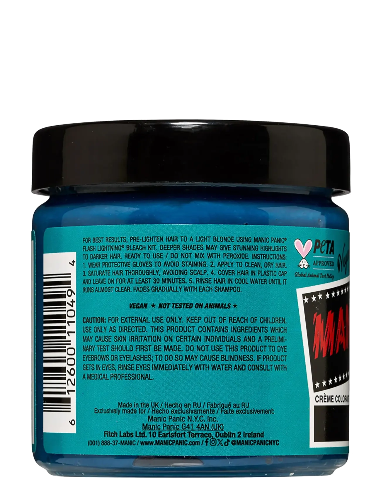 Manic Panic - Semi-permanent hair color - permanent hårfärg - siren's song™ - 2