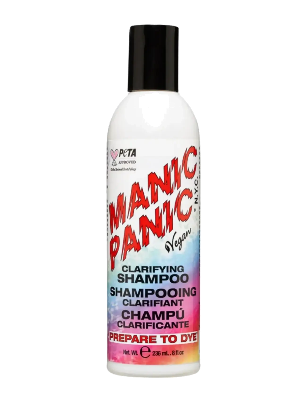 Manic Panic Prepare To Dye Clarifying Shampoo, 236 ml, Nude, Pleje > Shampoo, Dame