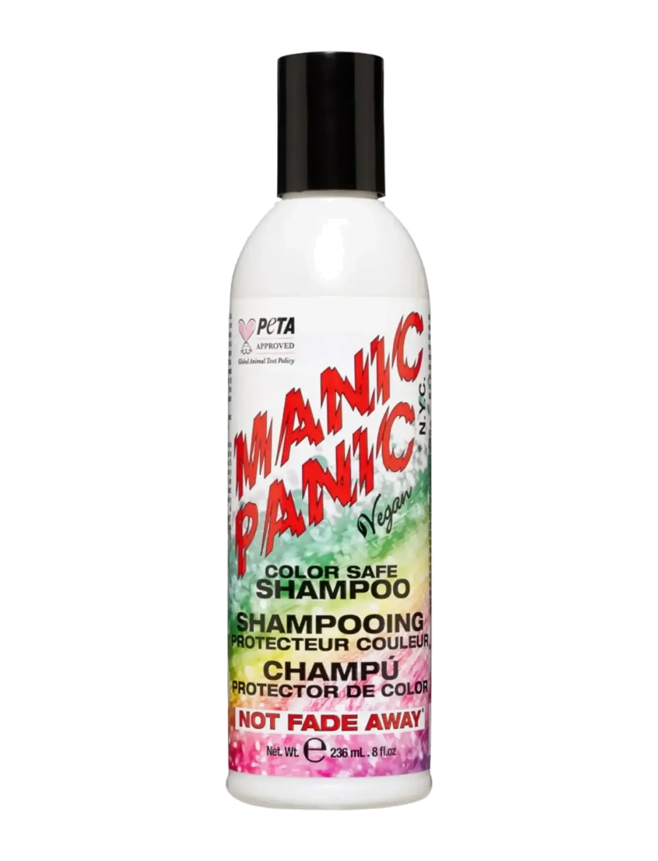 Manic Panic Not Fade Away Maintain Shampoo, Shampoo, Nude, Str: 236 ML