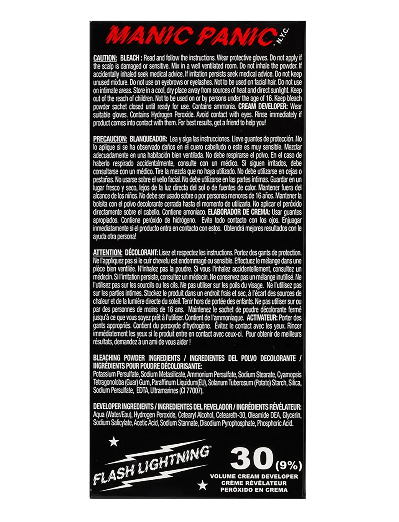 Manic Panic - 30 Volume Box Kit - slingor - 30 vol - 3