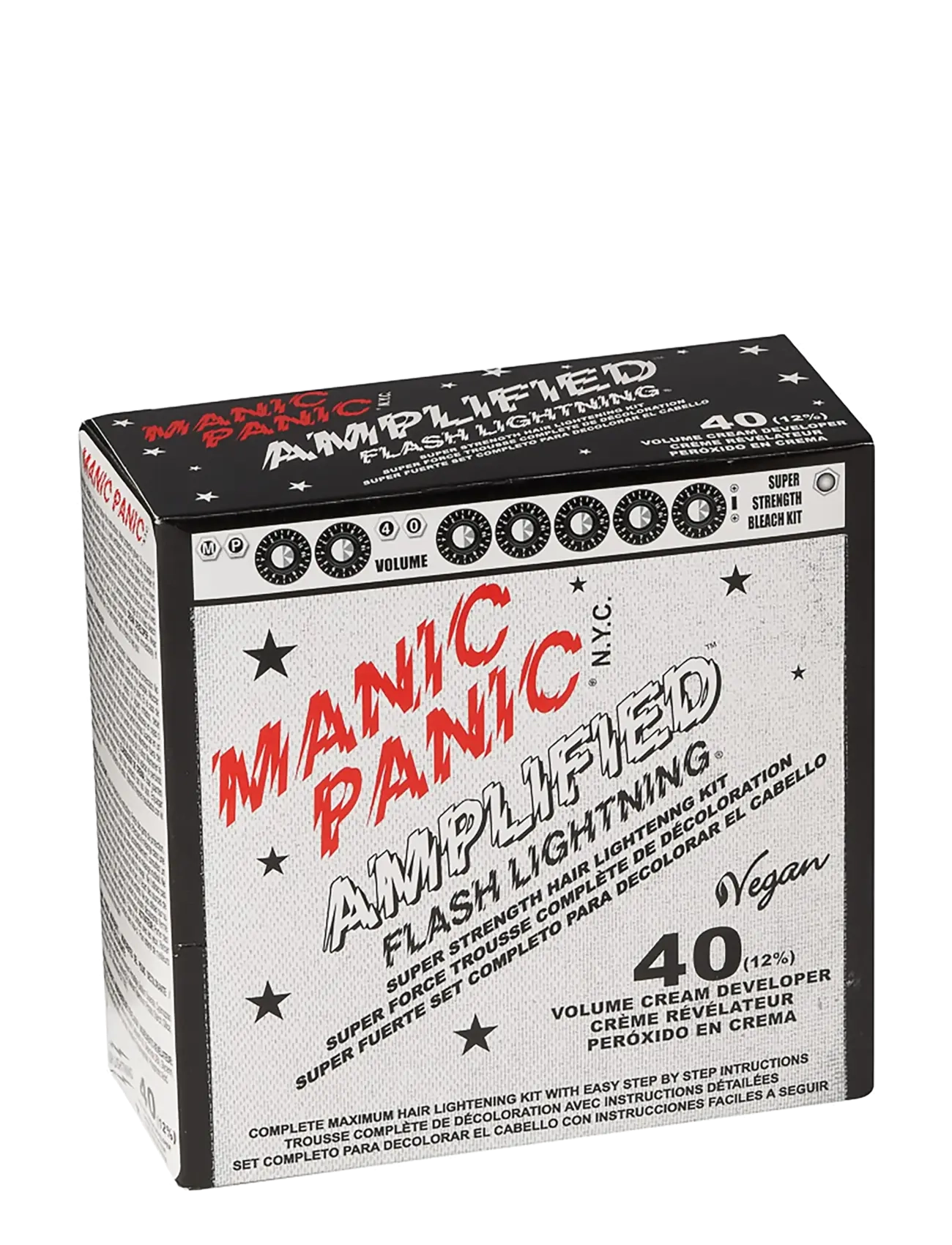 Manic Panic 40 Volume Box Kit, 40 VOL, Nude, Hair Color > Highlights, Dame