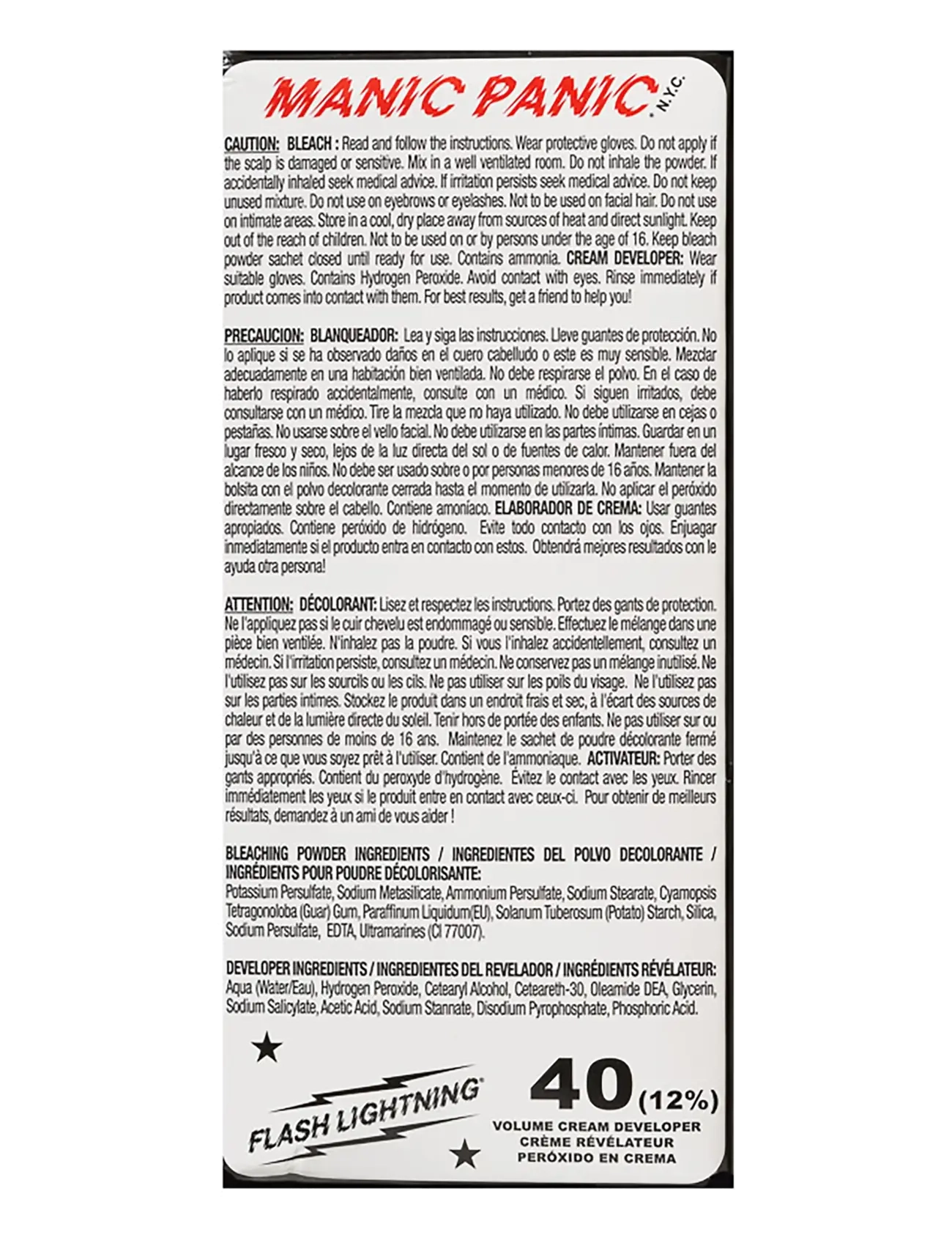 Manic Panic - 40 Volume Box Kit - slingor - 40 vol - 3