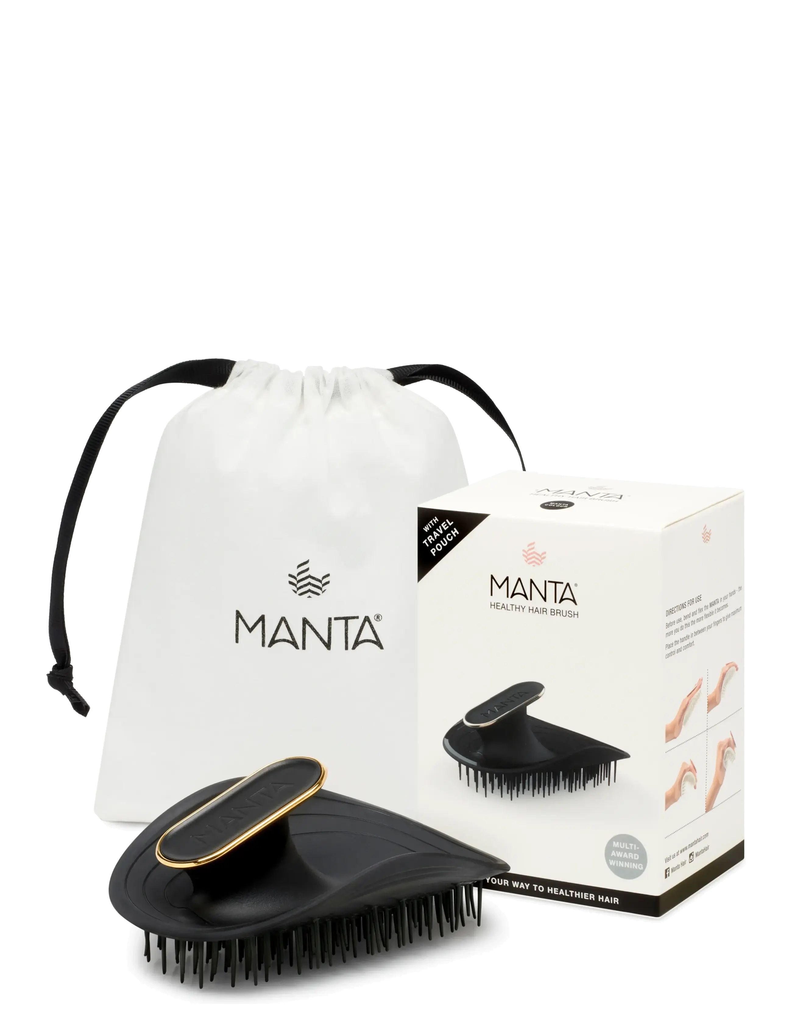 Manta - Original  - kvinnor - black / gold - 2