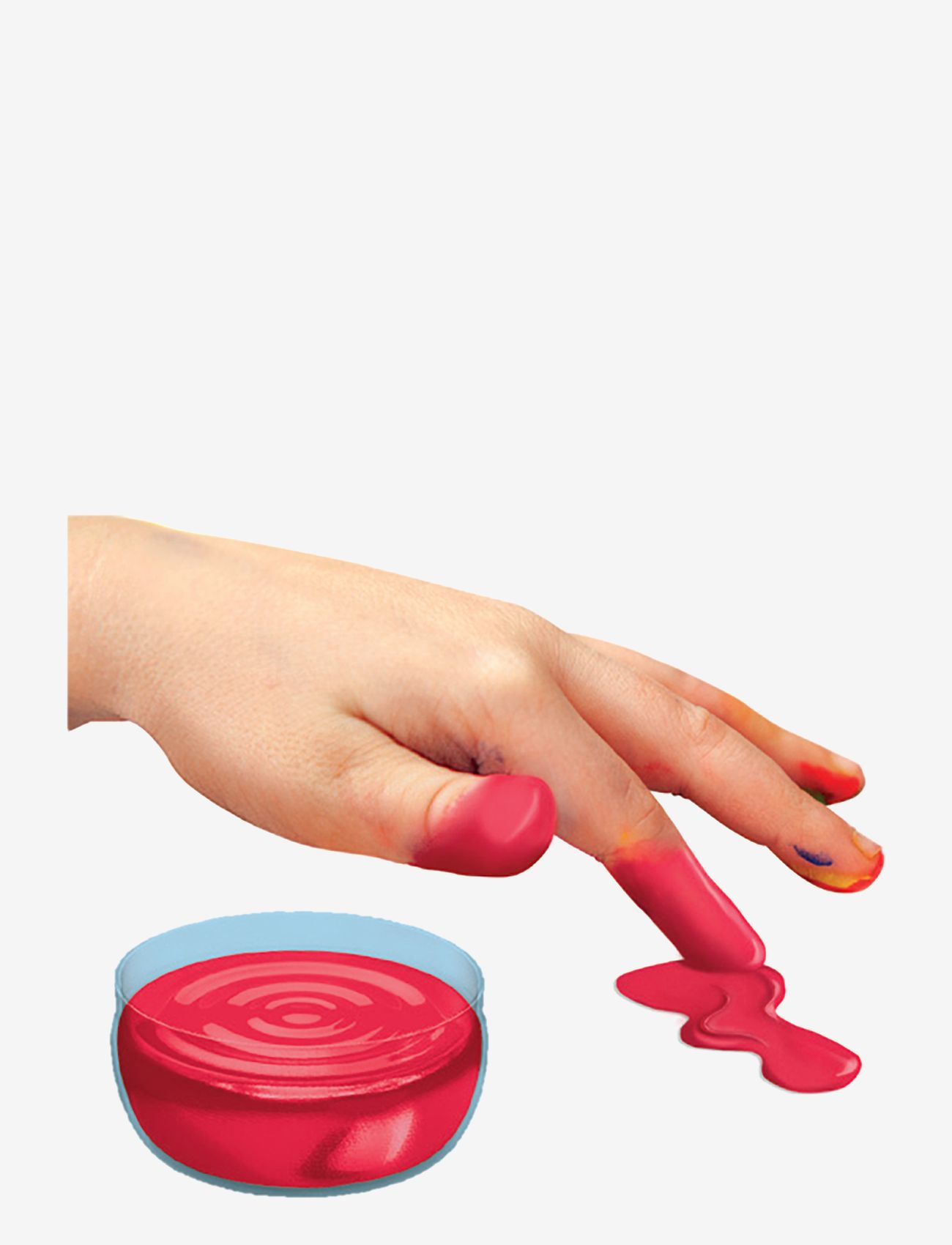 Maped - Fingermaling, "Color'Peps", x4 MF - multi coloured - 1