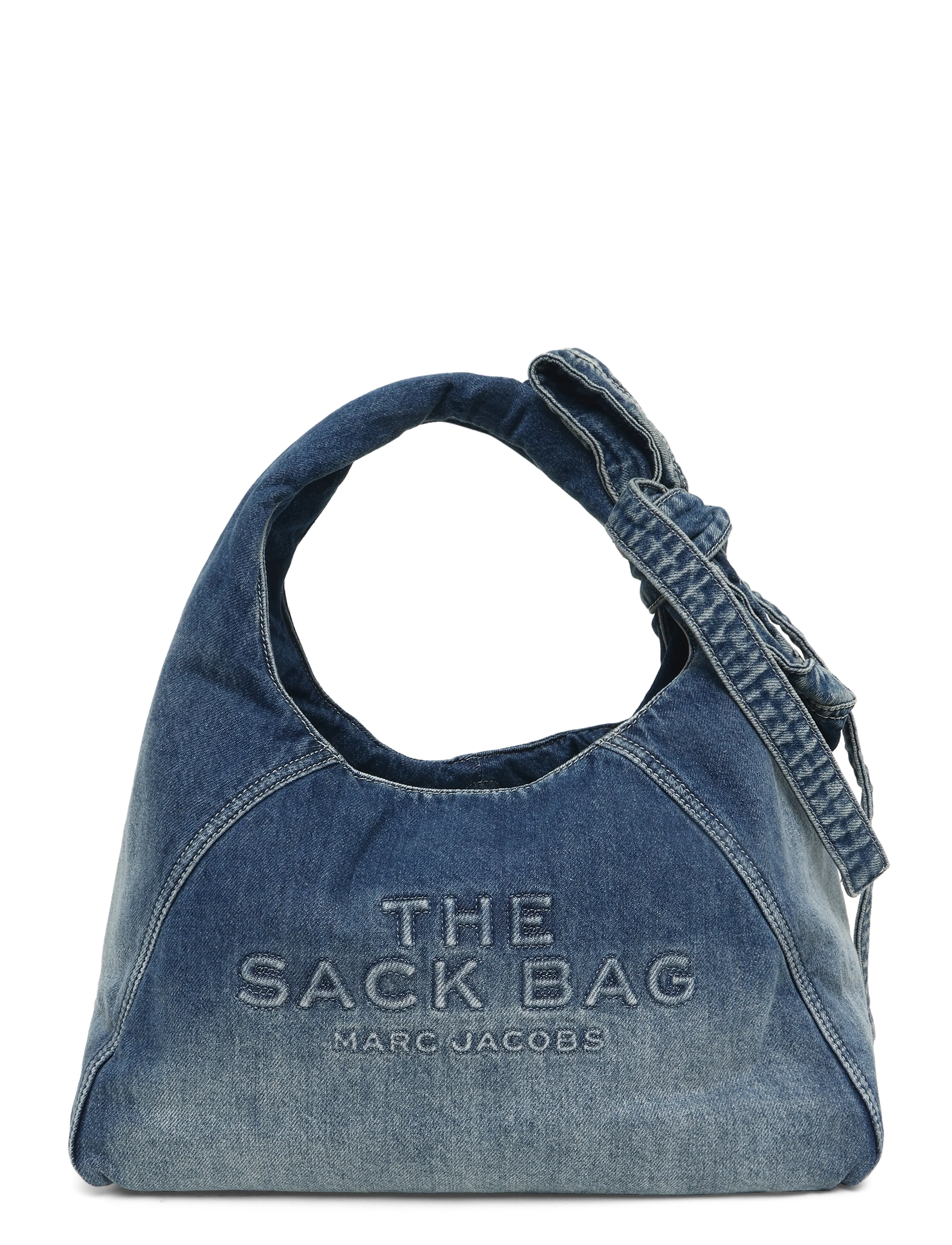 Marc Jacobs The Sack, Kvinder, Denim Sækketaske, Blå, Str: ONE SIZE