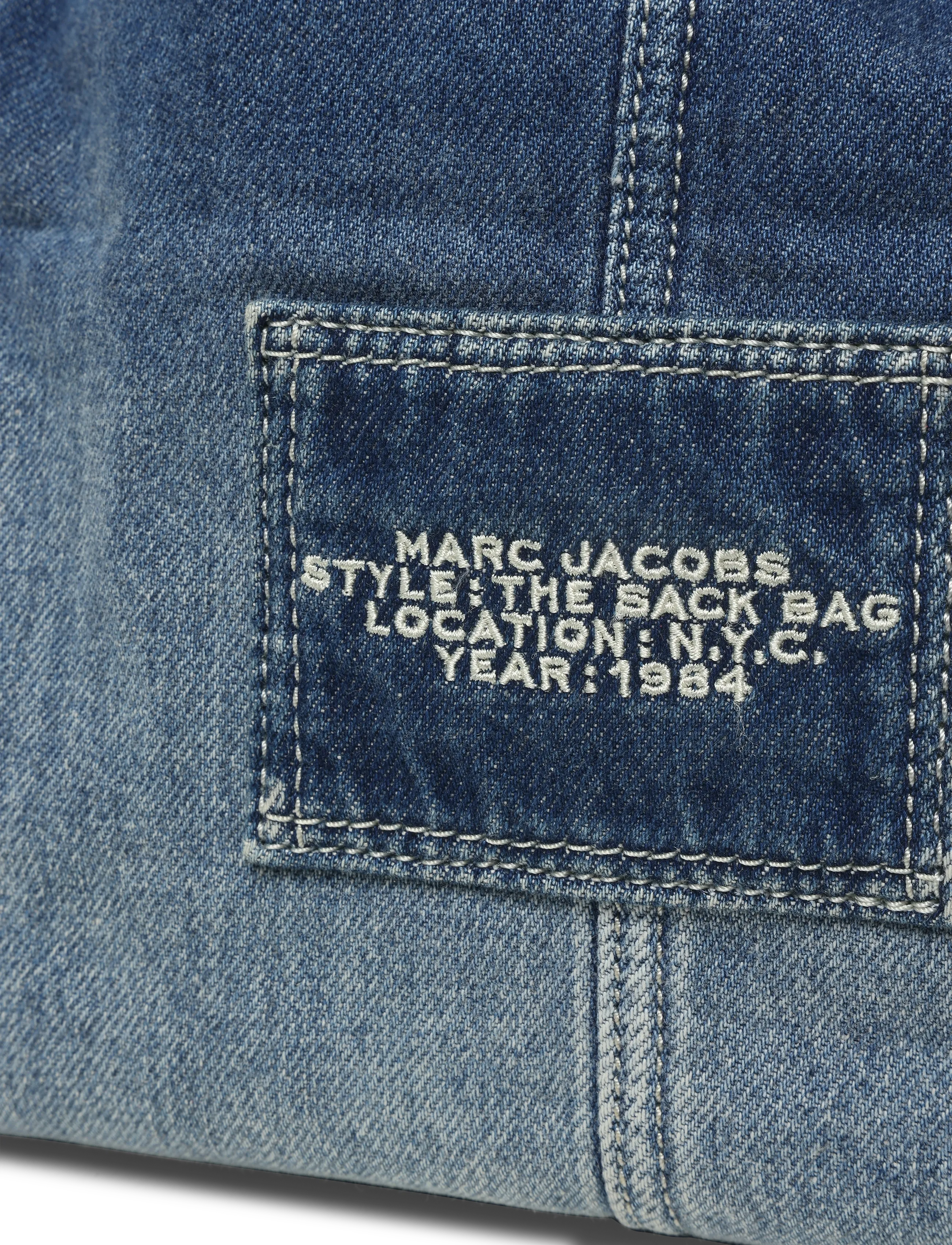 Marc Jacobs - THE SACK - schultertaschen - medium wash indigo - 2