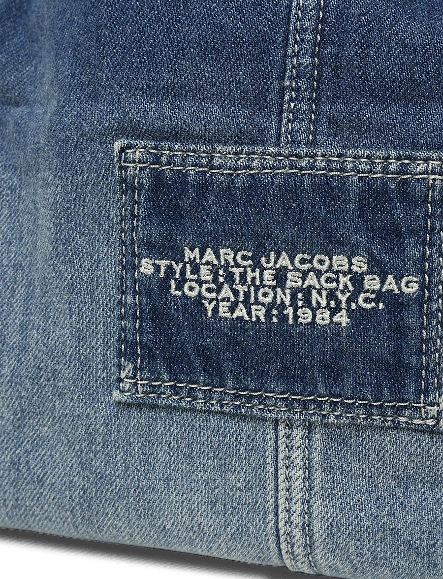 Marc Jacobs - THE SACK - schultertaschen - medium wash indigo - 2