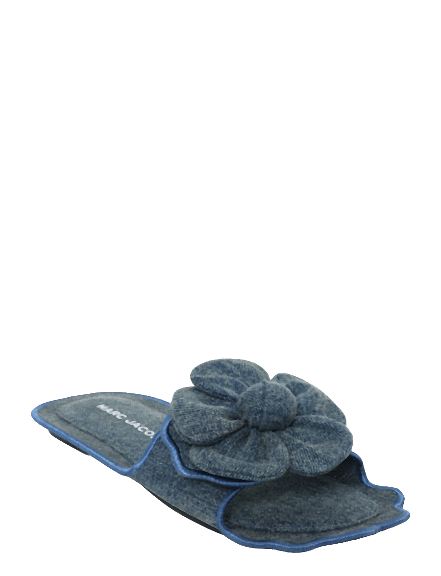 Marc Jacobs - THE DAISY SANDAL - madalad sandaalid - medium wash indigo - 0