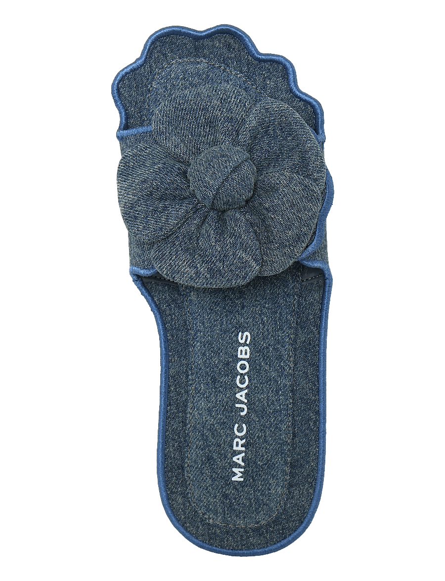 Marc Jacobs - THE DAISY SANDAL - madalad sandaalid - medium wash indigo - 3