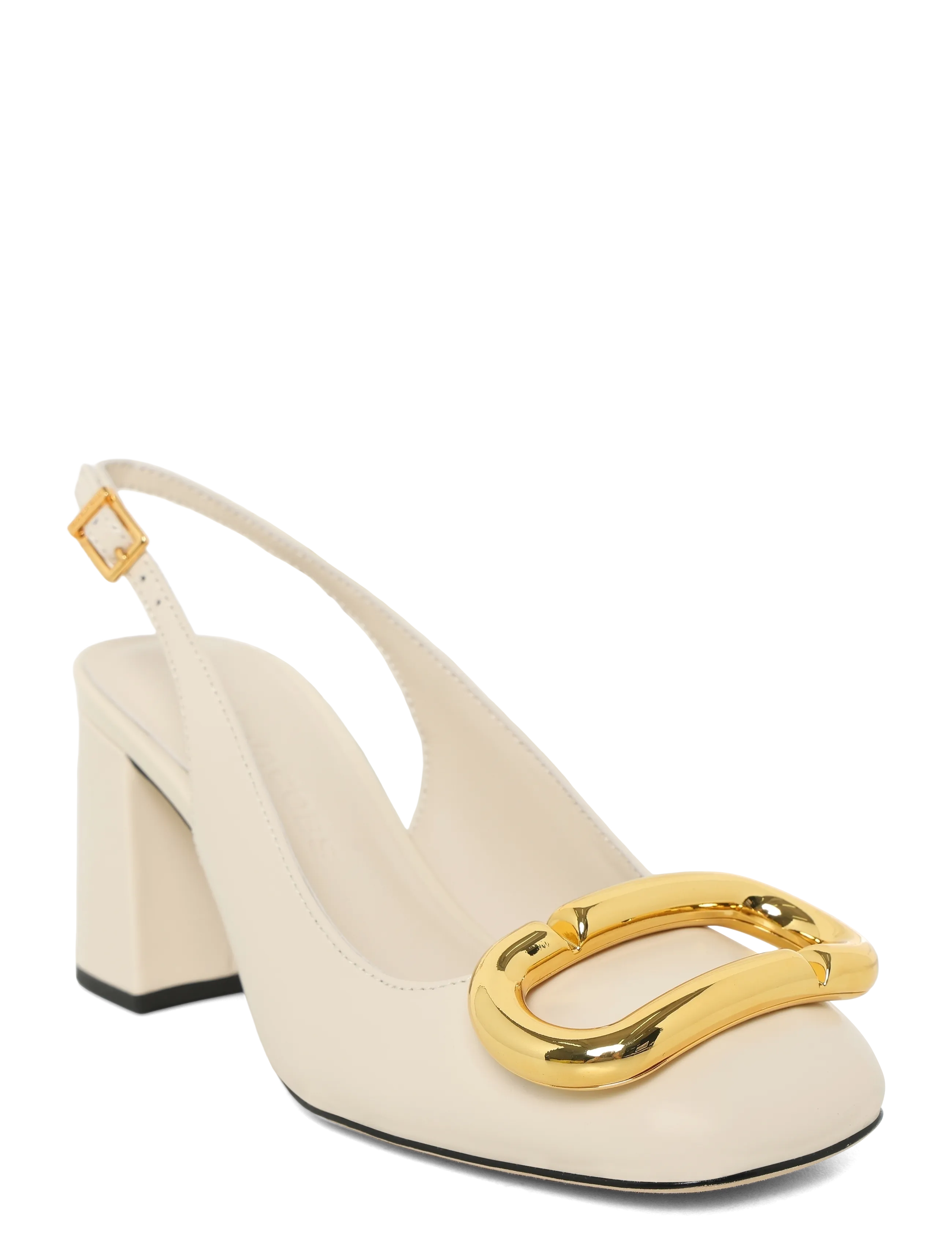Marc Jacobs The Slingback, 39, Sling Backs, Creme - Heeled Slingbacks, Frauen