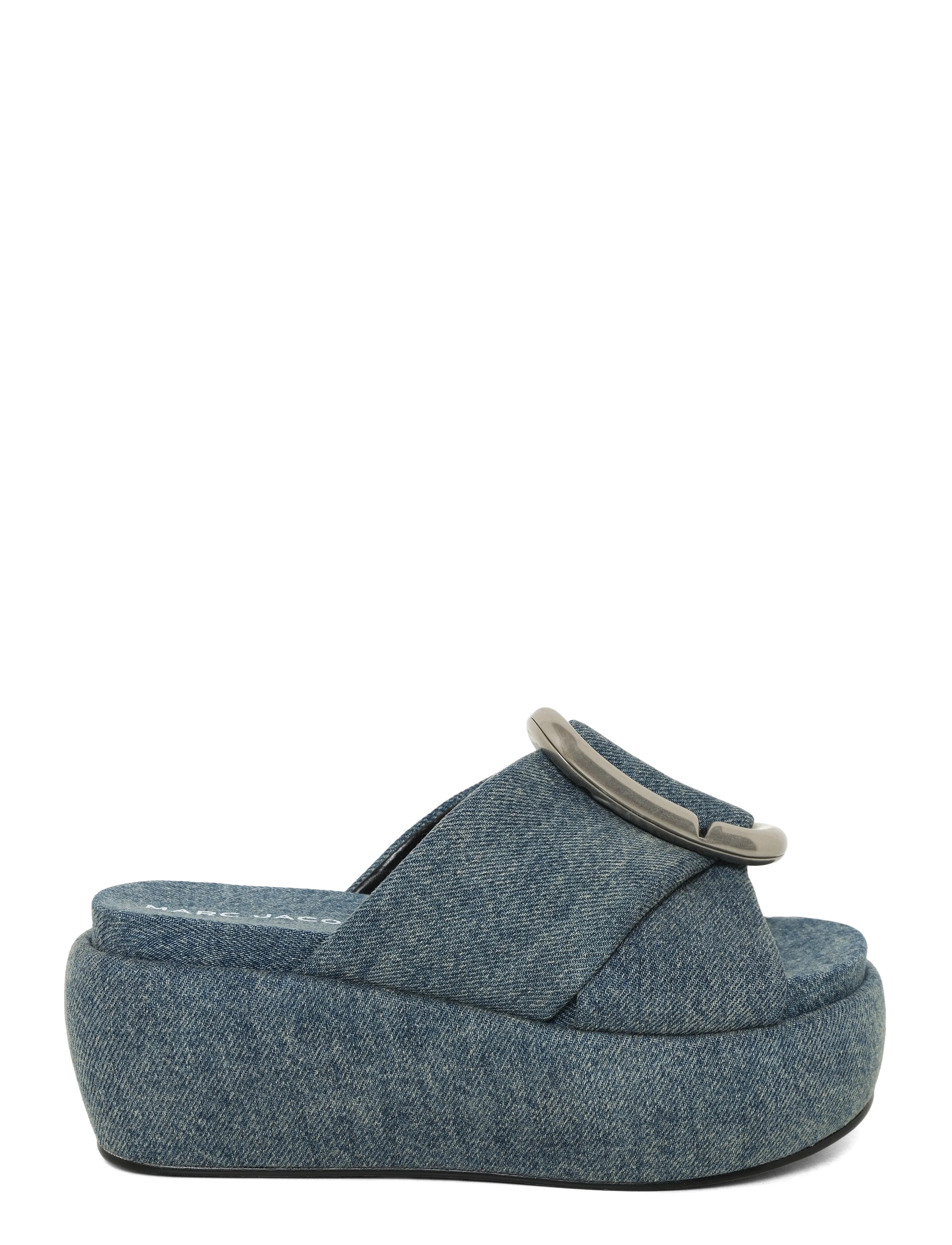 Marc Jacobs - THE PLATFORM SANDAL - plateau-sandalen - medium wash indigo - 2