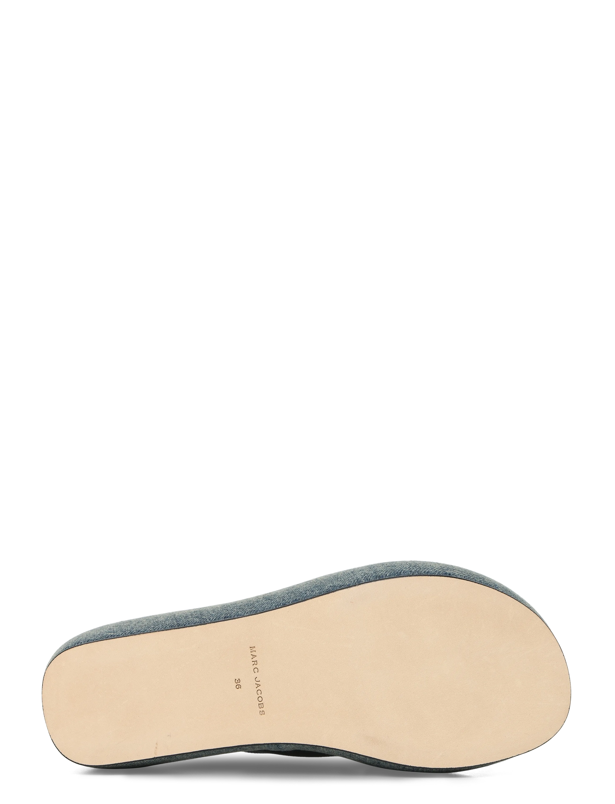 Marc Jacobs - THE PLATFORM SANDAL - plateau-sandalen - medium wash indigo - 4