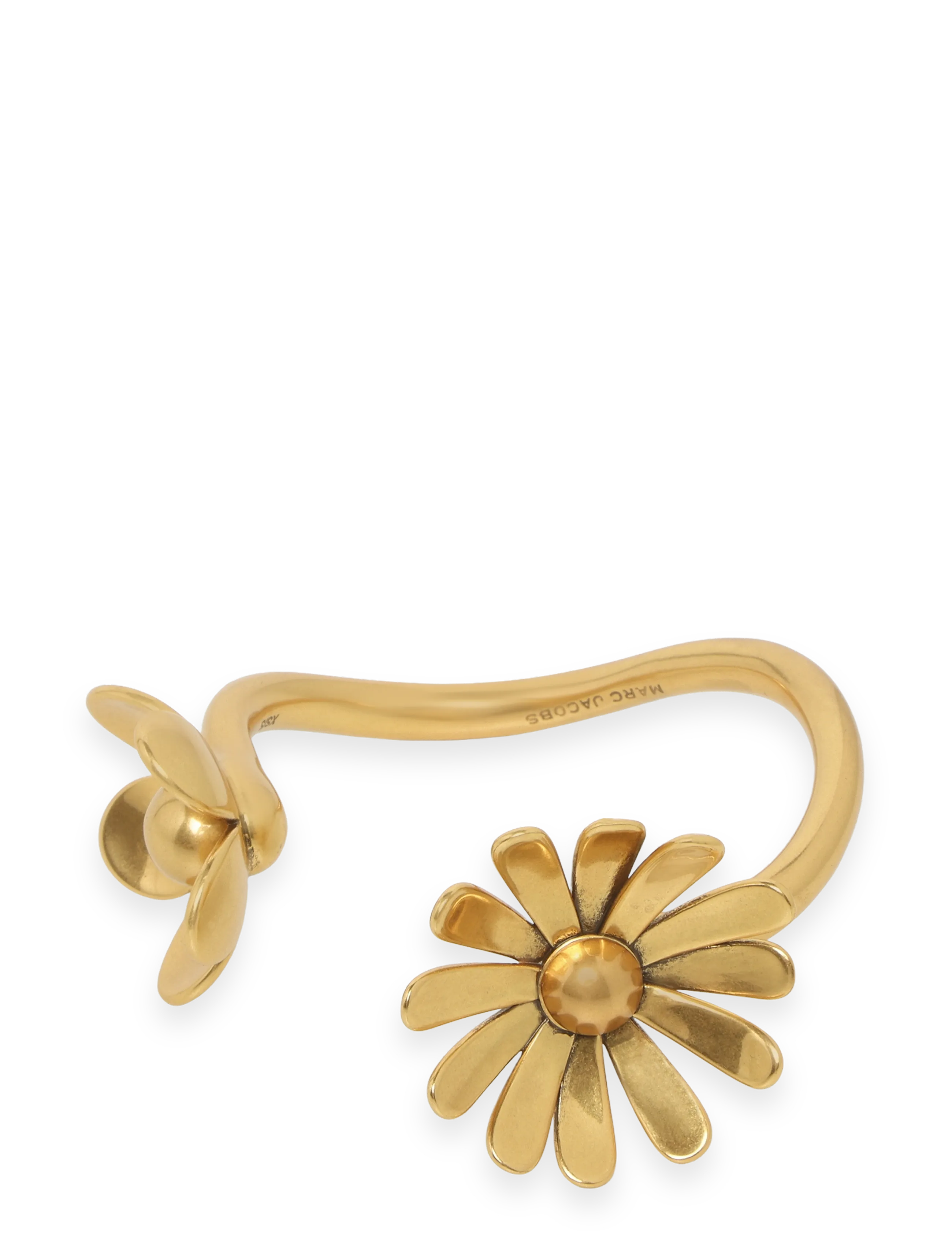 Marc Jacobs Daisy Wild Cuff Bracelet, M/L, Bracelets, Gold - Bangles, Frauen
