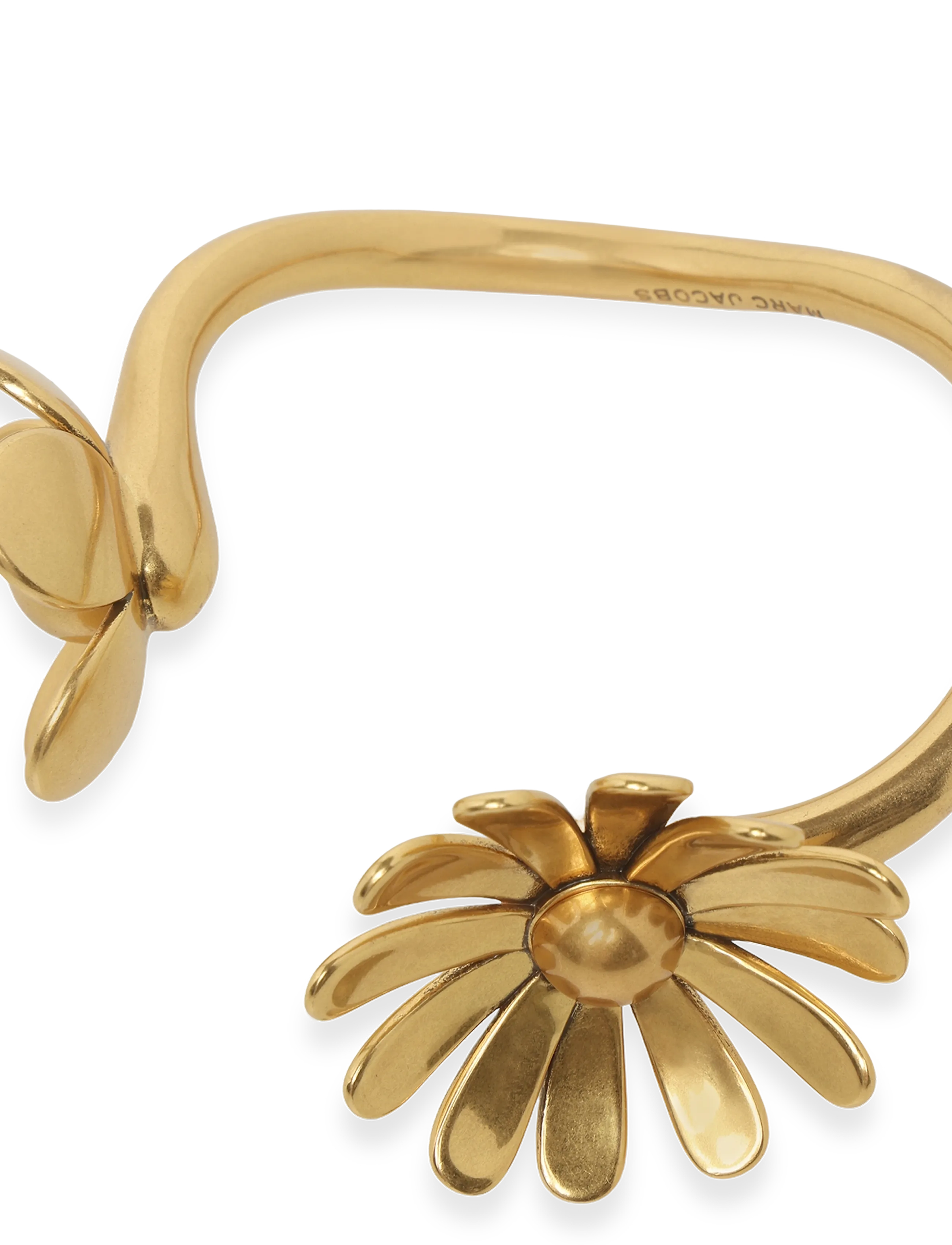 Marc Jacobs - DAISY WILD CUFF BRACELET - antique gold - 2