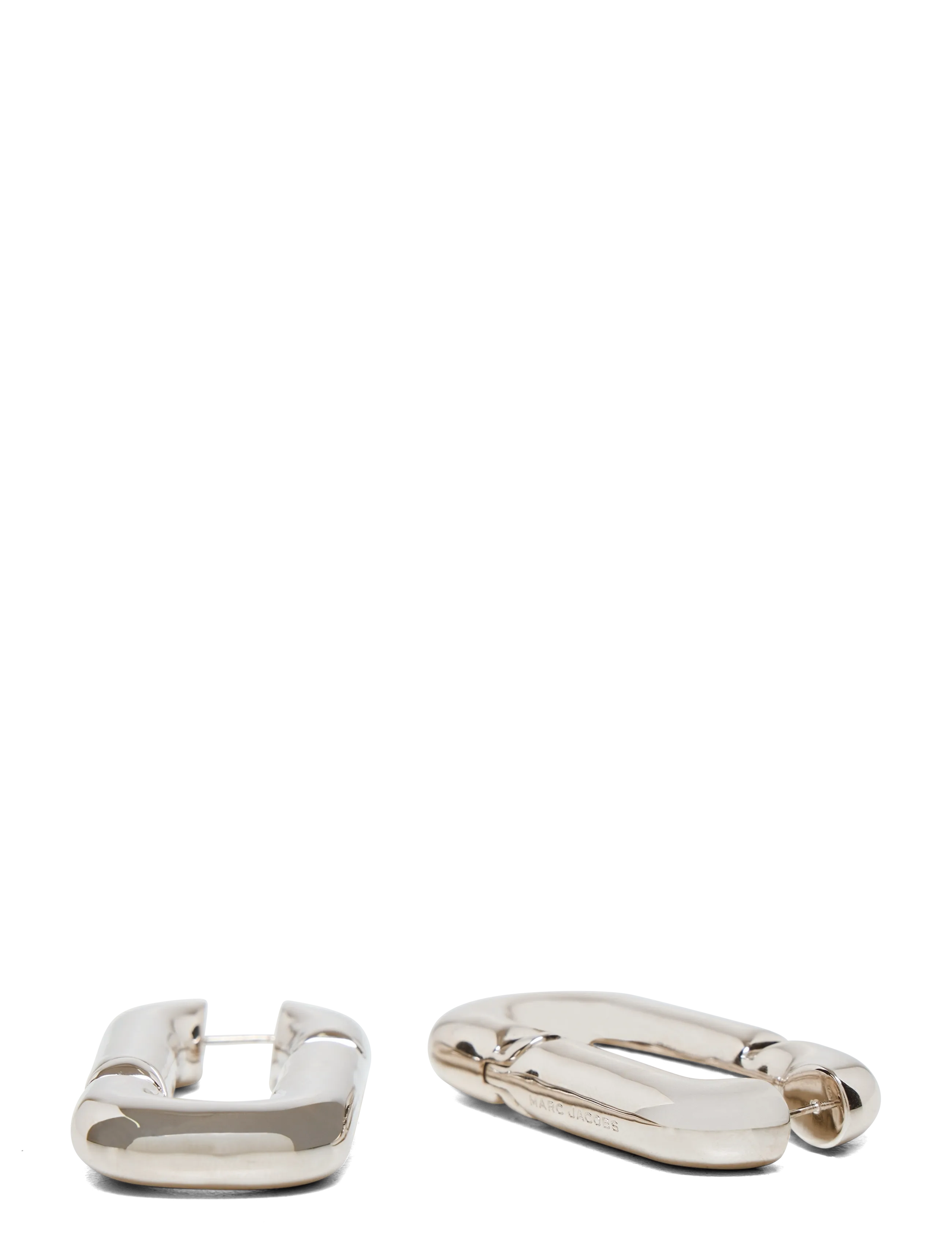 Marc Jacobs POP J MARC HOOP EARRINGS - Kreolen - SILVER / silver