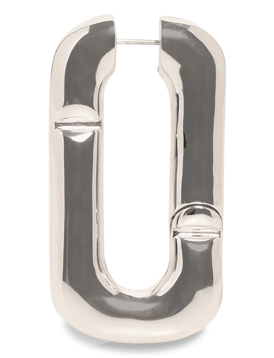 Marc Jacobs - POP J MARC HOOP EARRINGS - kreolen - silver - 1
