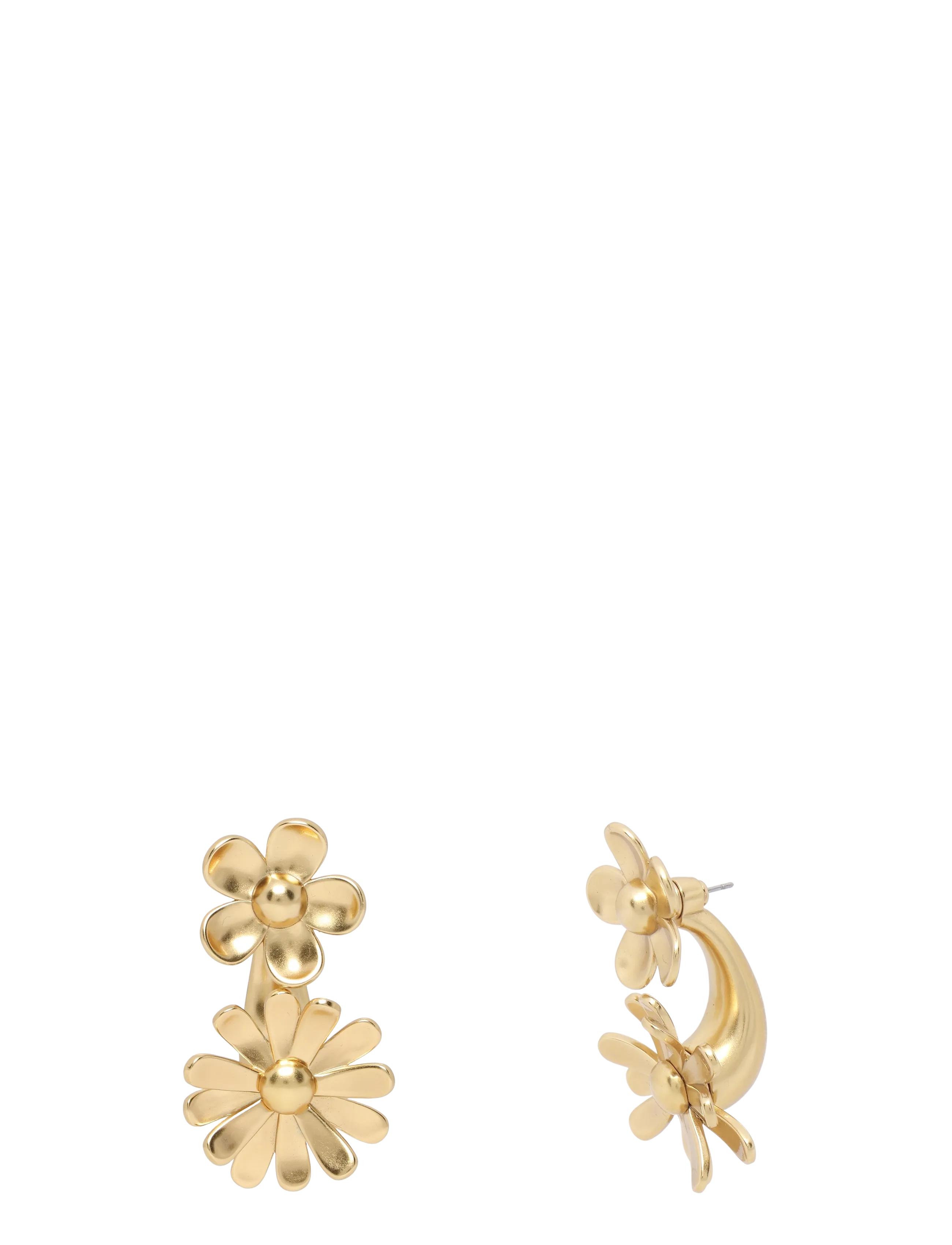 Marc Jacobs DAISY WILD STATEMENT EARRINGS - Ohrringe - ANTIQUE GOLD / gold