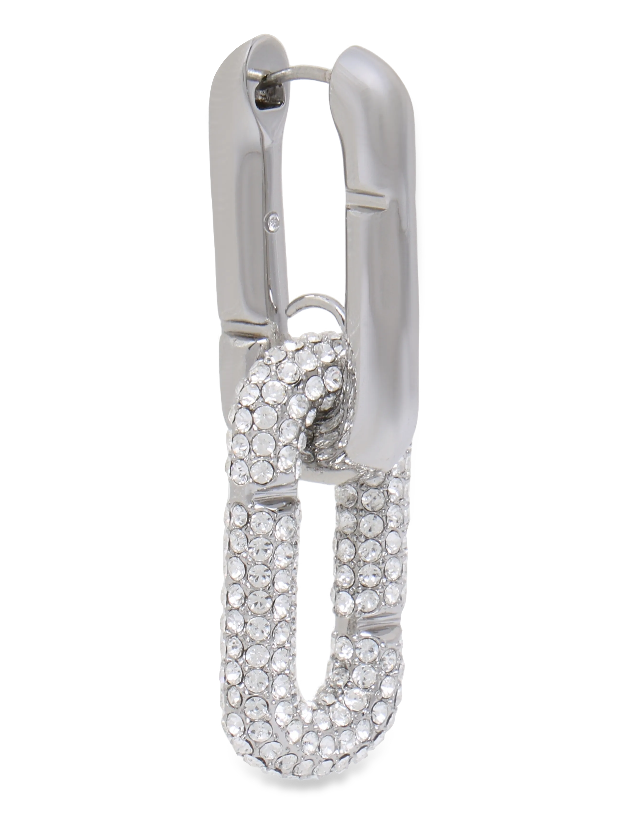 Marc Jacobs POP J MARC PAVE DROP EARRINGS - Accessoires - SILVER/CRYSTAL / silver