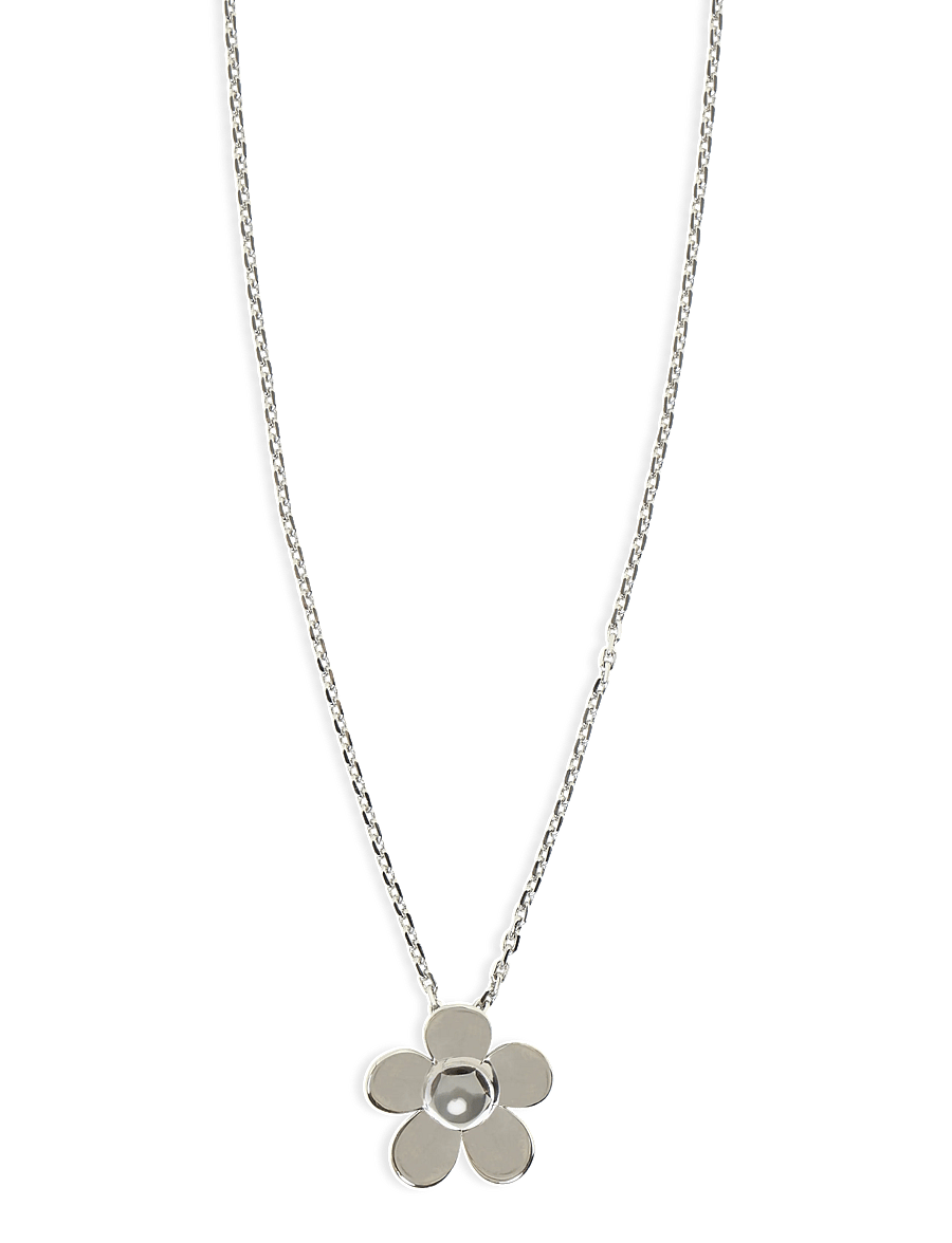 Marc Jacobs - MINI DAISY PENDANT NECKLACE - anhänger - silver - 0