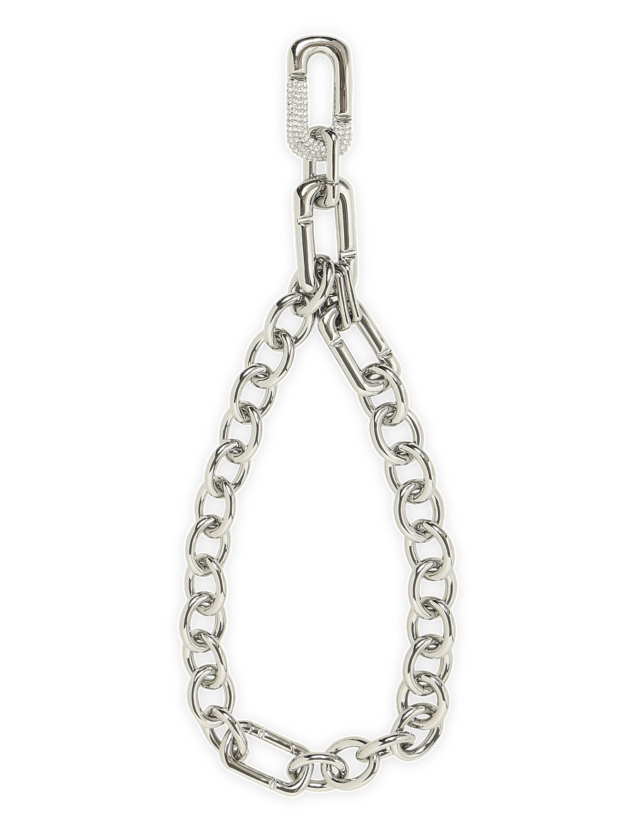 Marc Jacobs - POP J MARC STATEMENT NECKLACE - statement-ketten - silver/crystal - 0