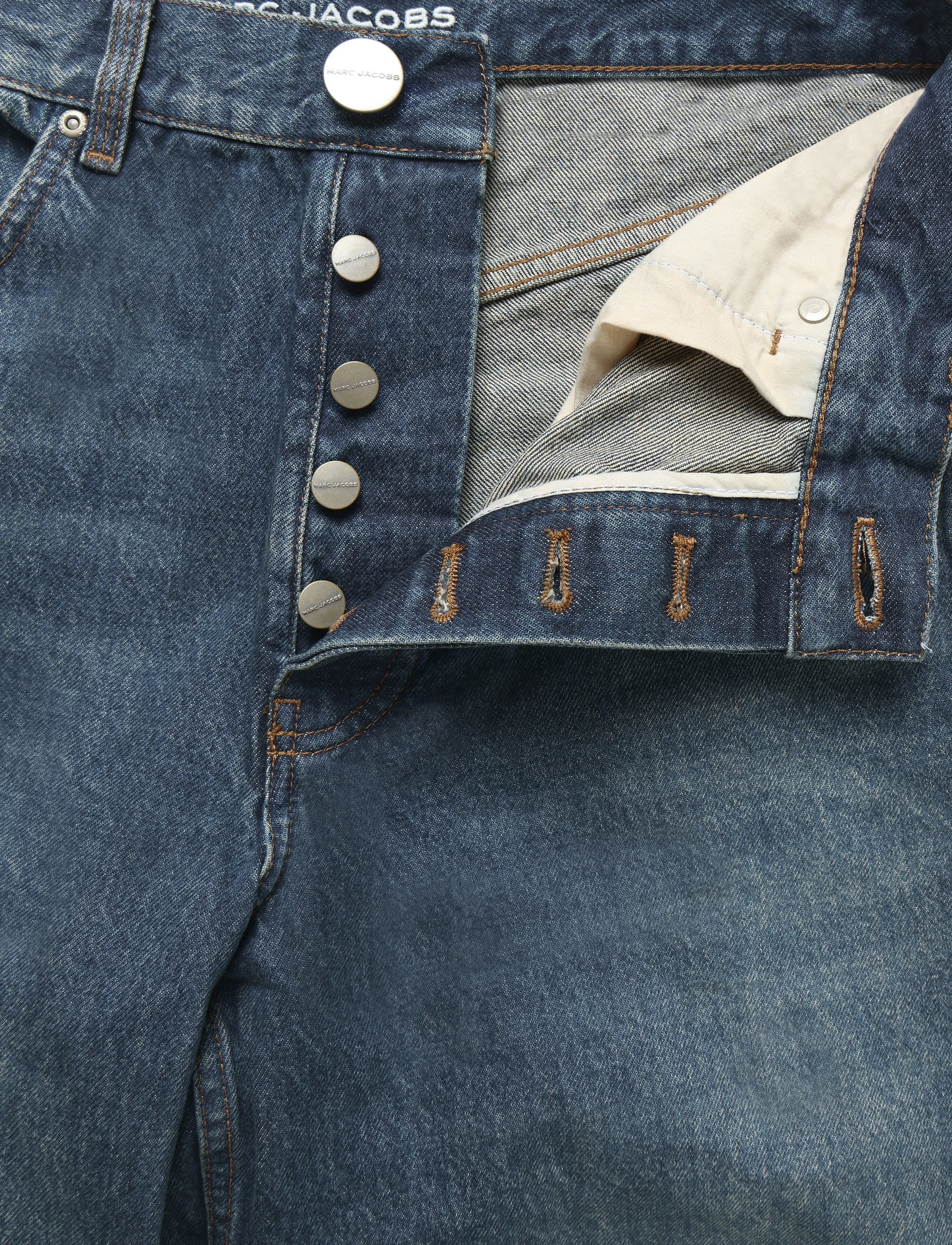 Marc Jacobs - WIDE LEG JEAN - medium wash indigo - 3