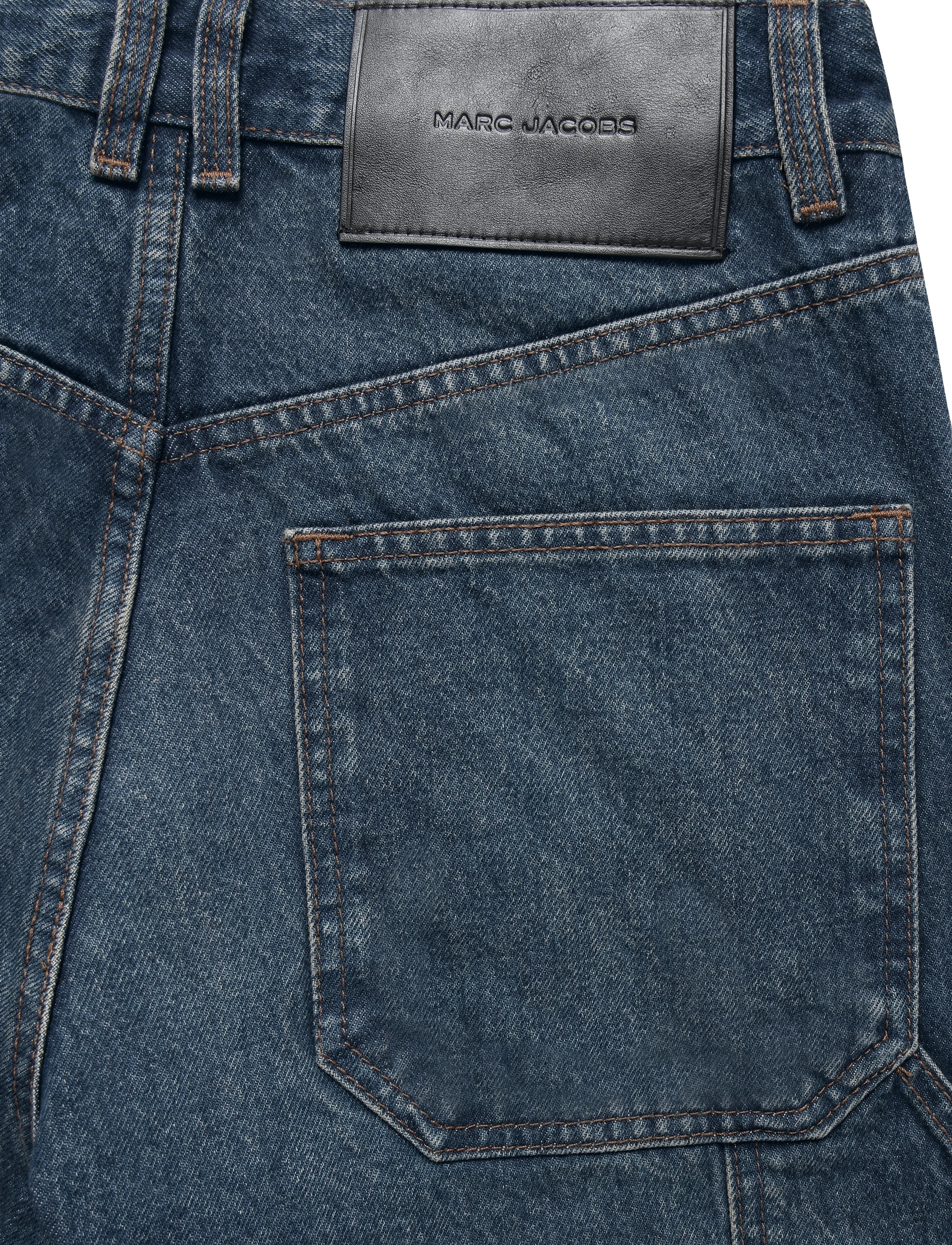 Marc Jacobs - WIDE LEG JEAN - medium wash indigo - 4