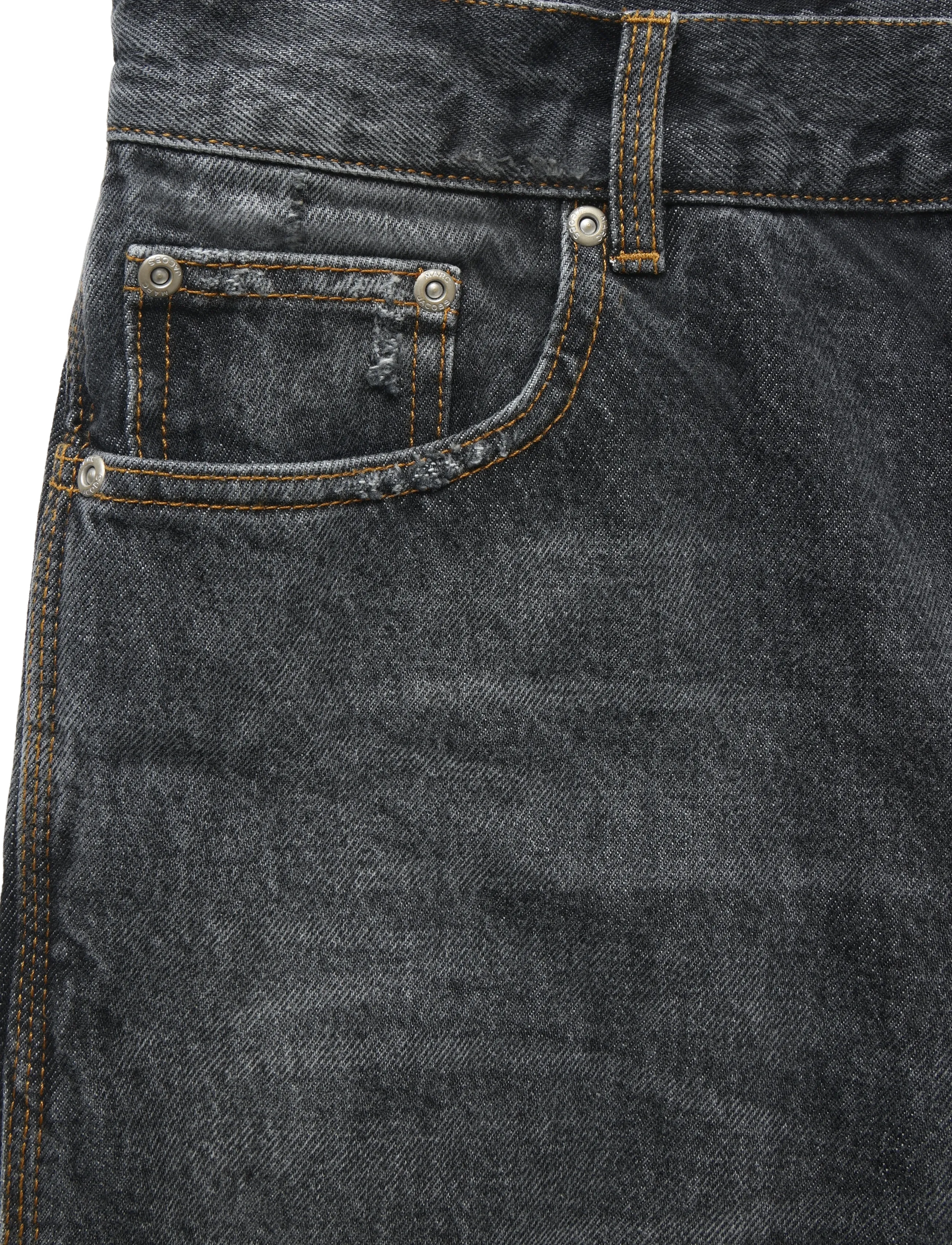 Marc Jacobs - WIDE LEG JEAN - asphalt wash - 5