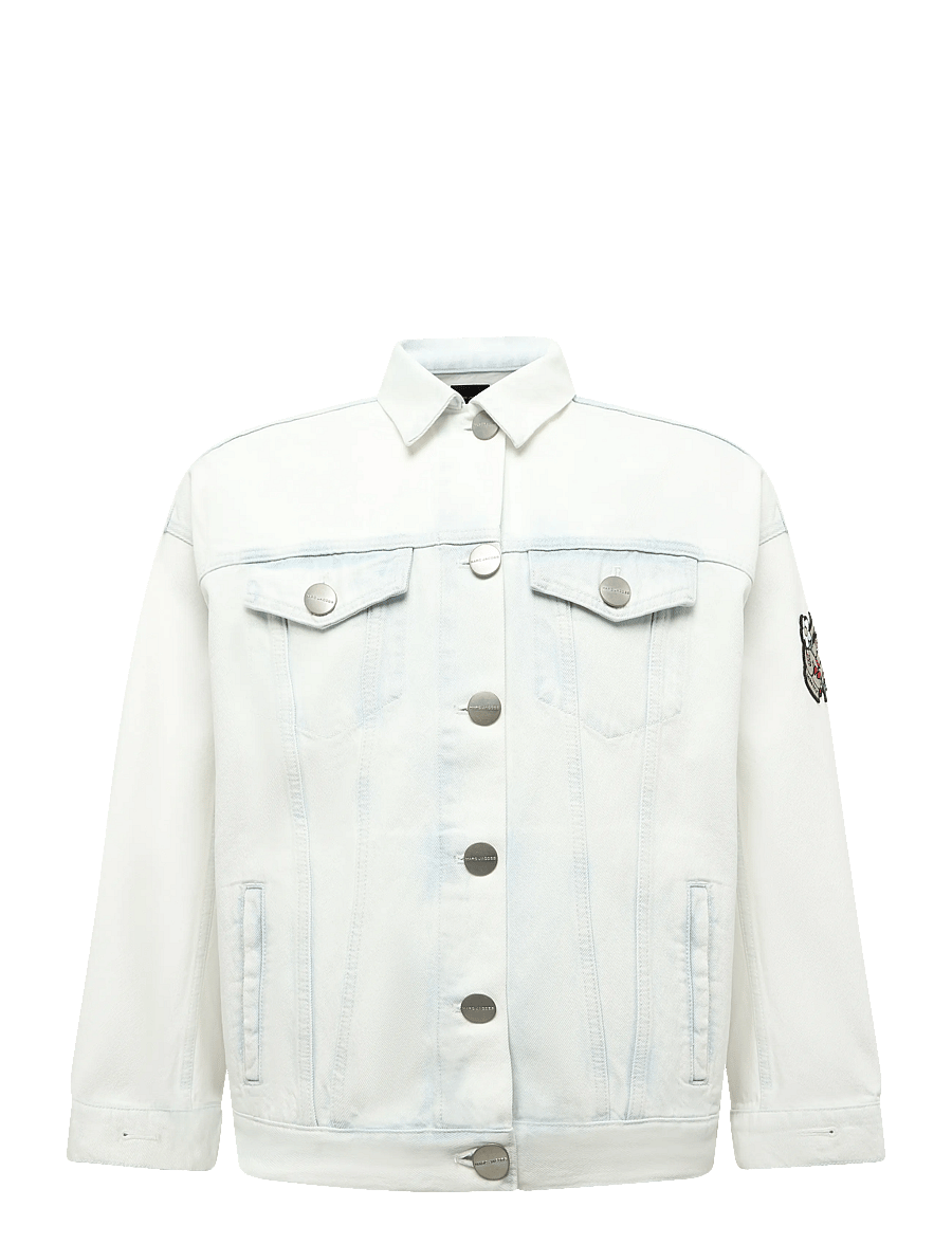 Marc Jacobs - OVERSIZED TRUCKER JACKET - light wash - 1