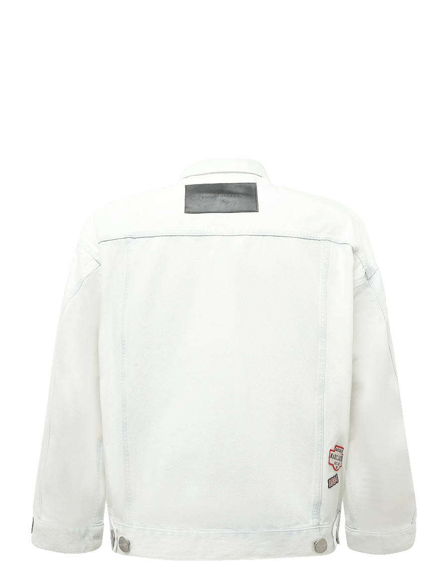 Marc Jacobs - OVERSIZED TRUCKER JACKET - light wash - 2