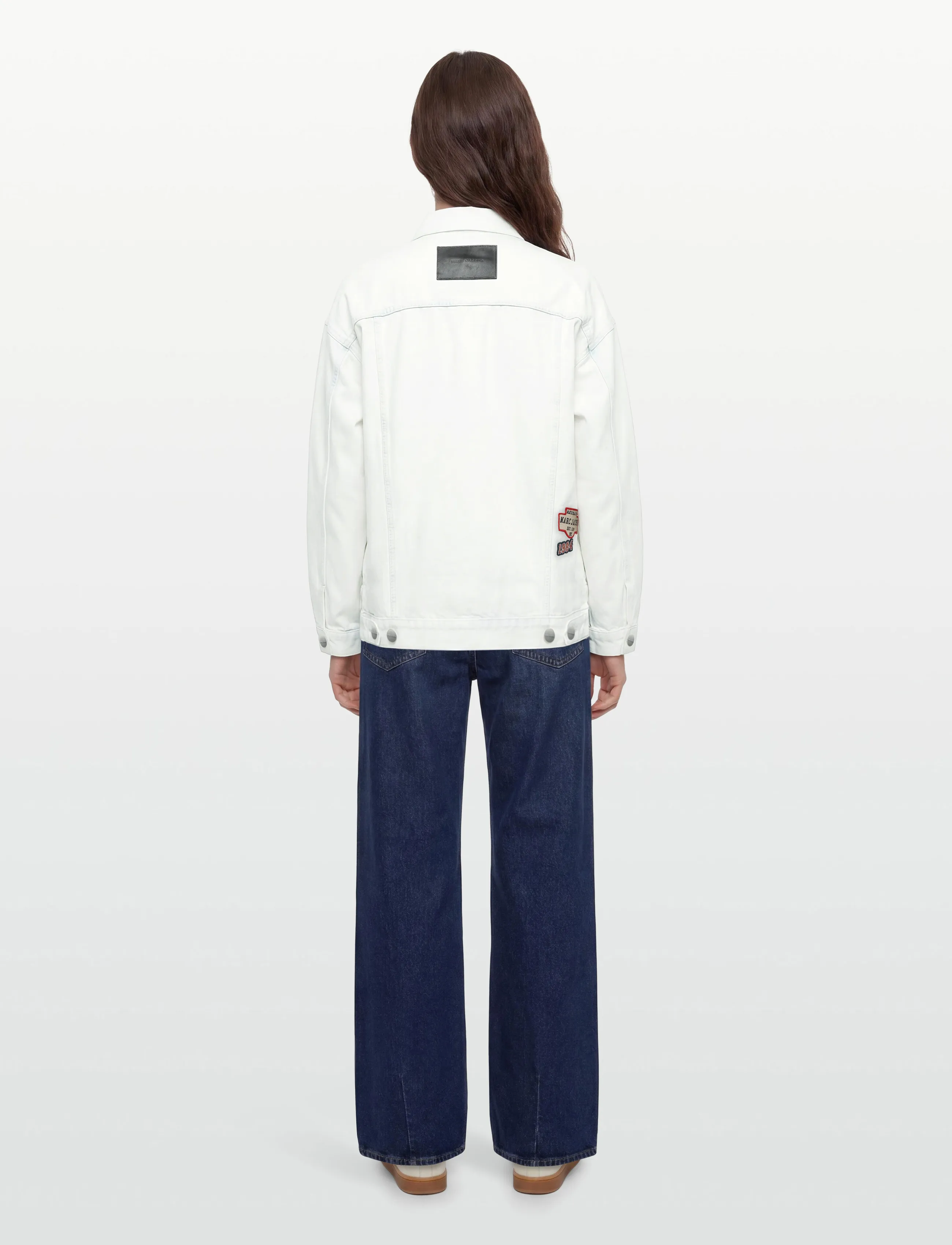 Marc Jacobs - OVERSIZED TRUCKER JACKET - light wash - 4