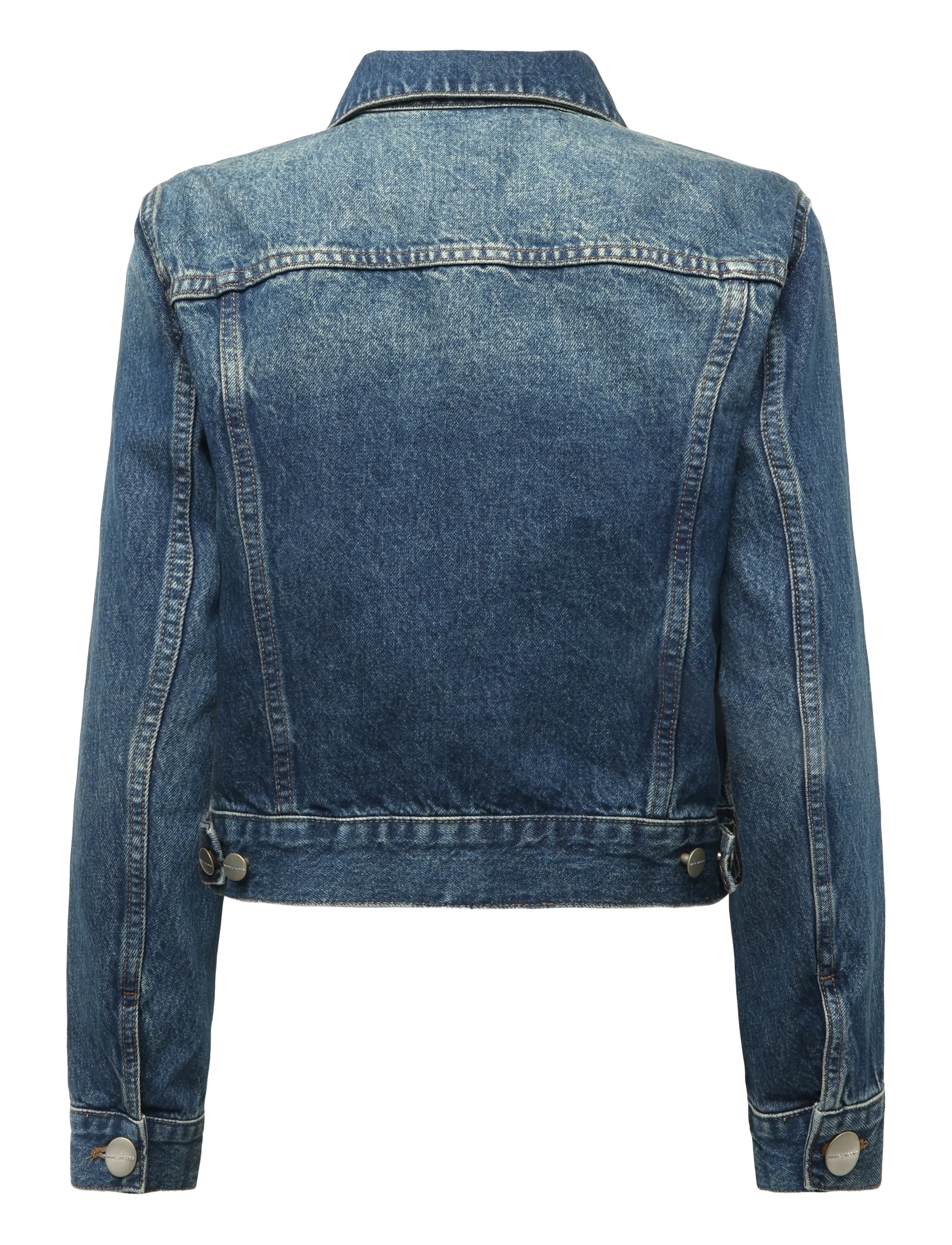 Marc Jacobs - SHRUNKEN DENIM JACKET - medium wash indigo - 1