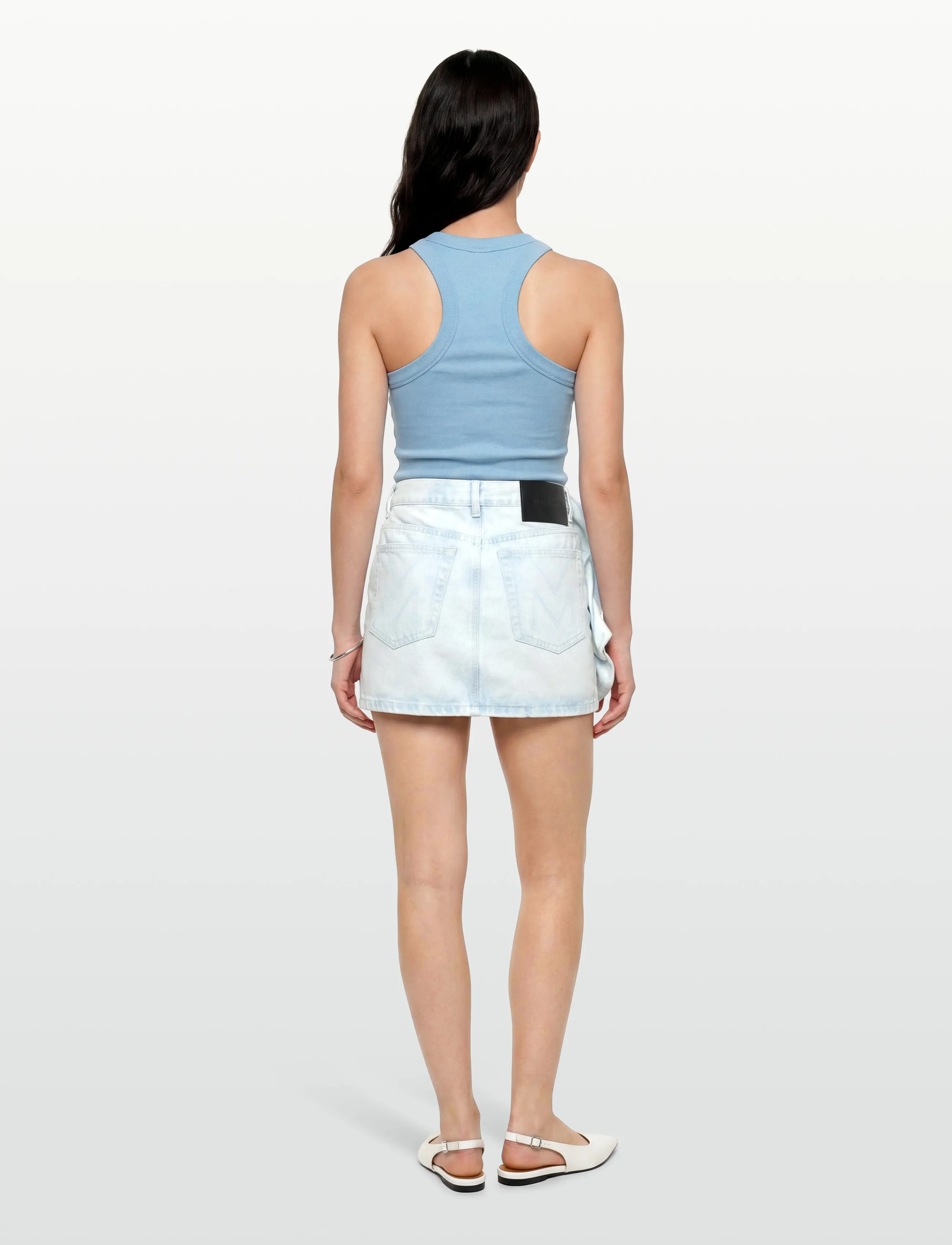 Marc Jacobs - DAISY DENIM SKIRT - jeansröcke - light wash - 4