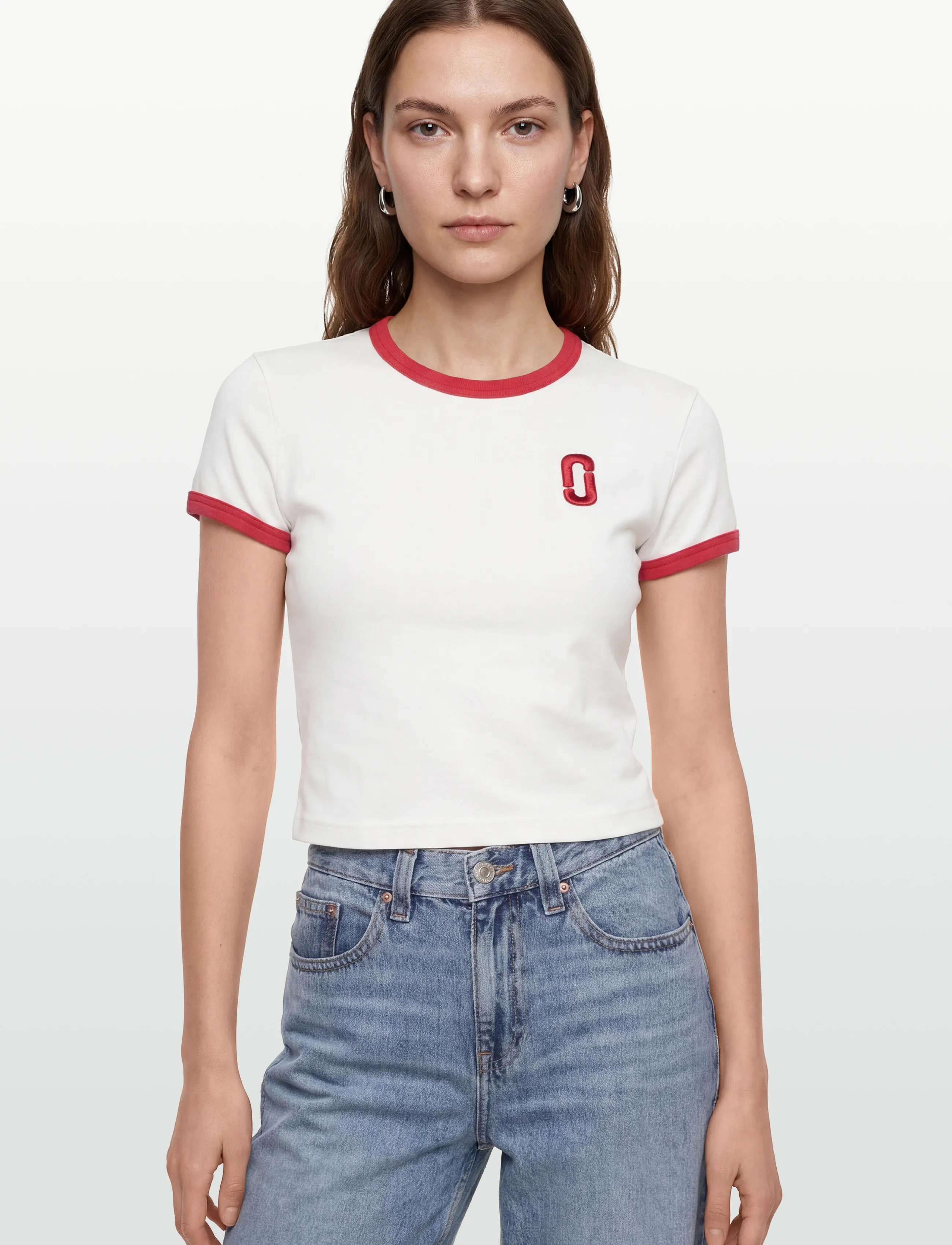 Marc Jacobs - POP J MARC RINGER BABY TEE - white multi - 3